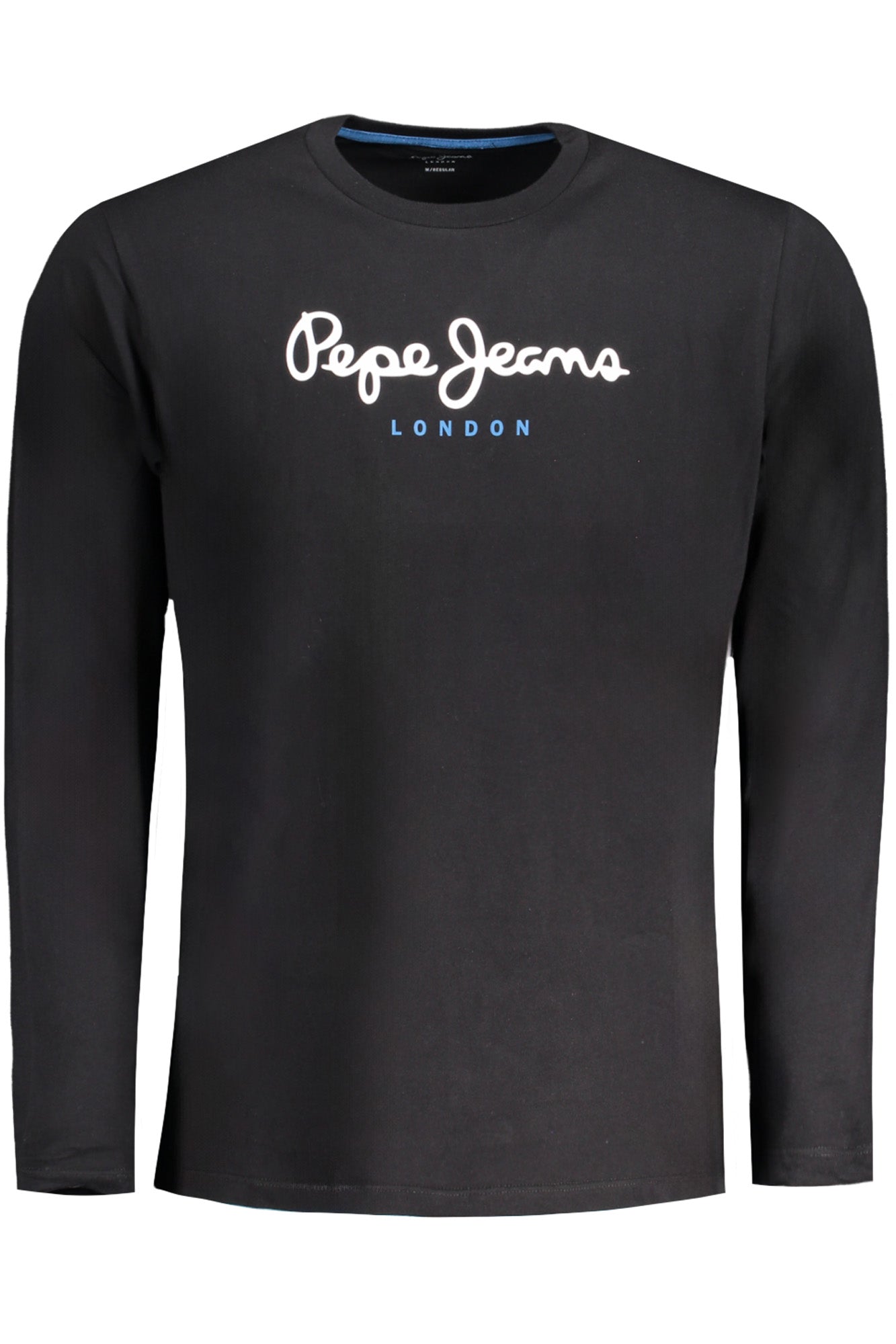 PEPE JEANS T-SHIRT MANICHE LUNGHE UOMO NERO