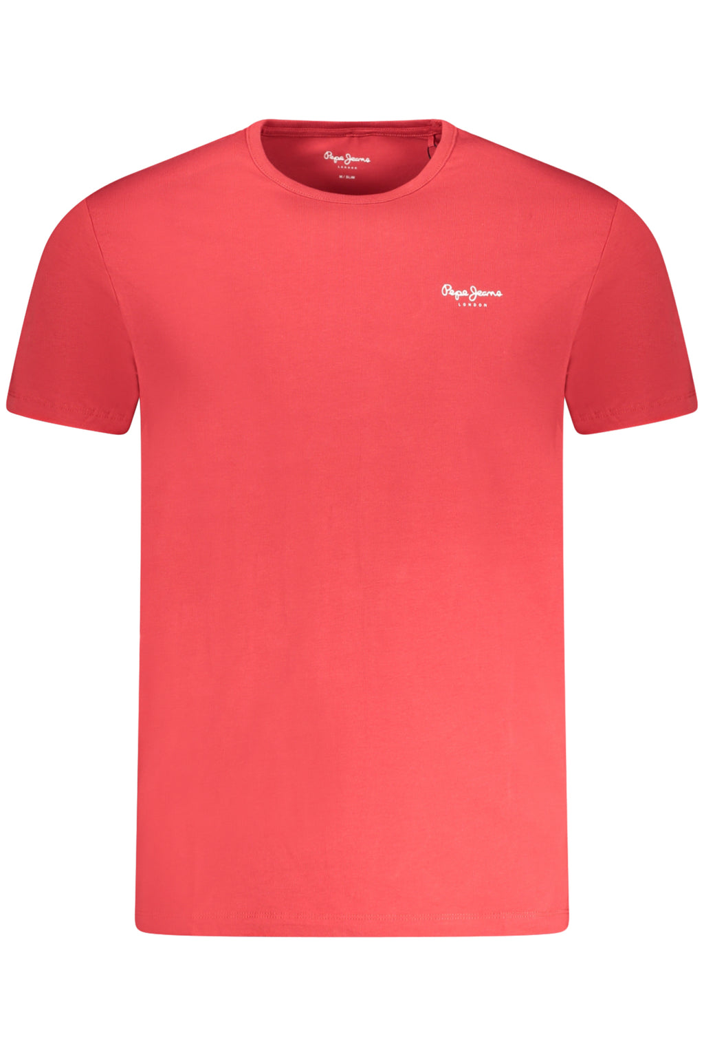 PEPE JEANS T-SHIRT MANICHE CORTE UOMO ROSSO