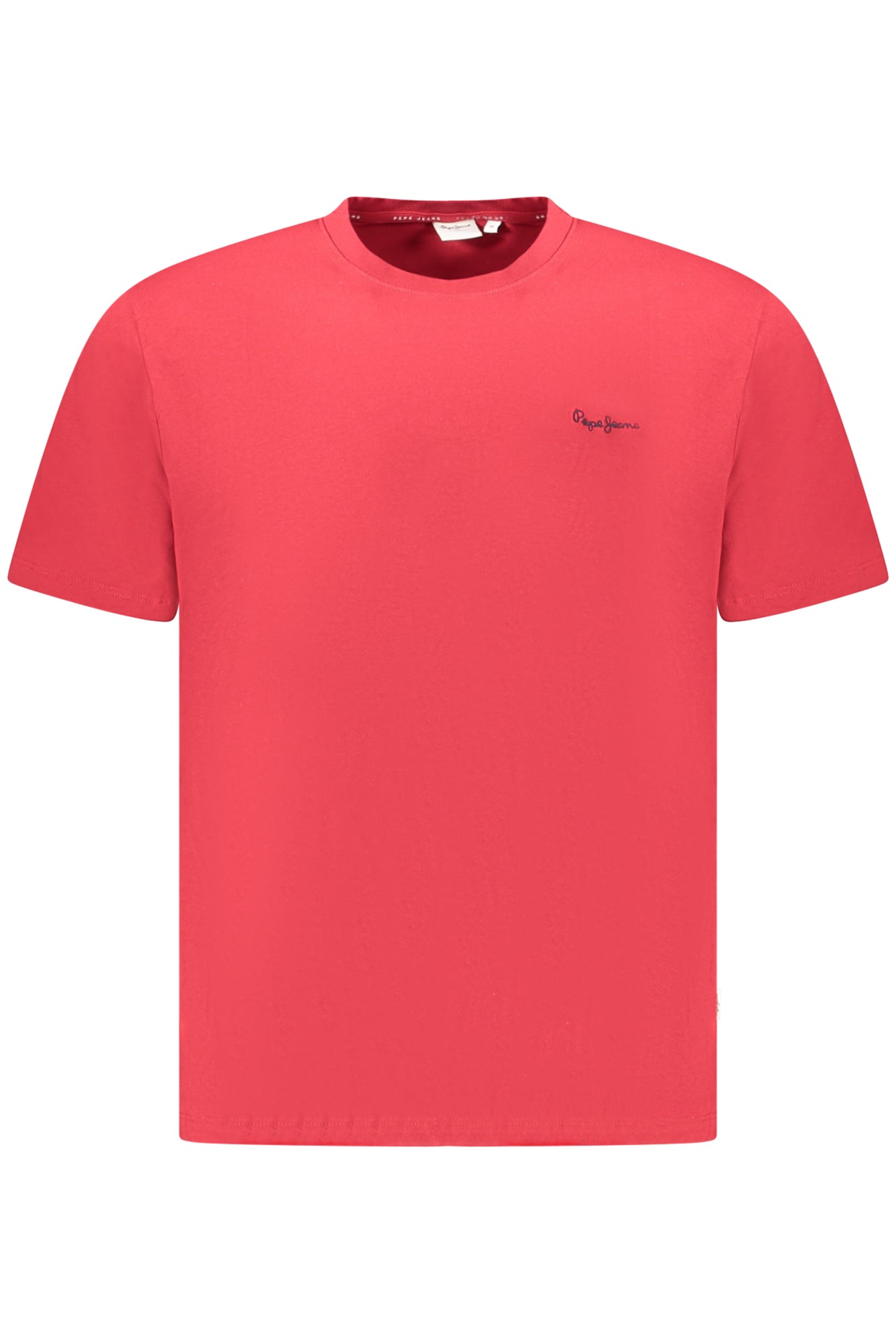 PEPE JEANS T-SHIRT MANICHE CORTE UOMO ROSSO