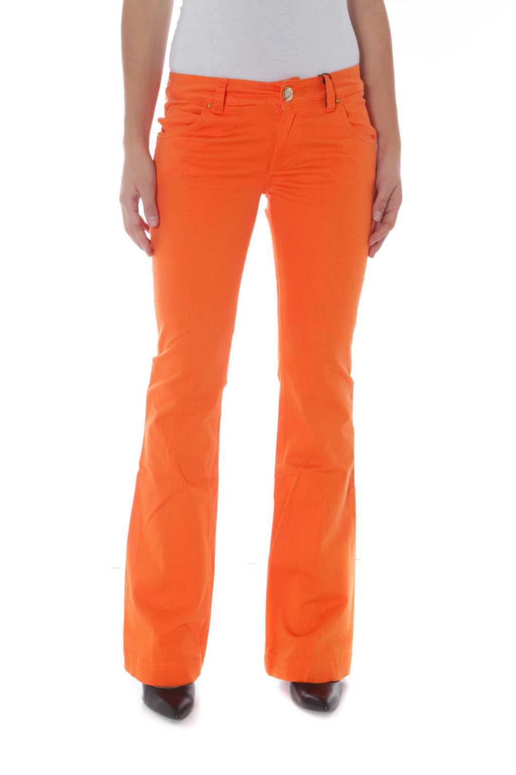 PHARD WOMEN'S ORANGE TROUSERS 