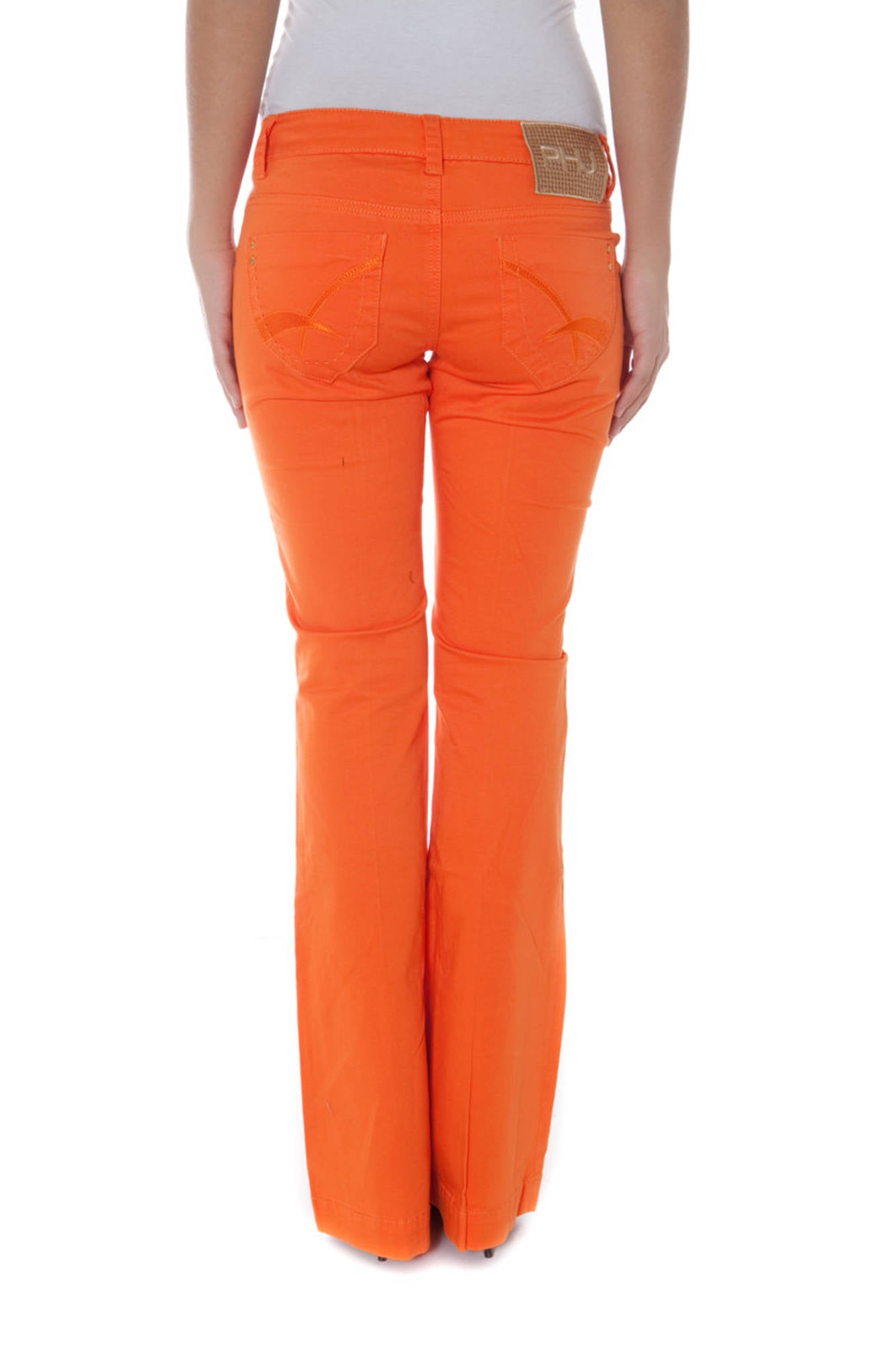 PHARD WOMEN'S ORANGE TROUSERS 