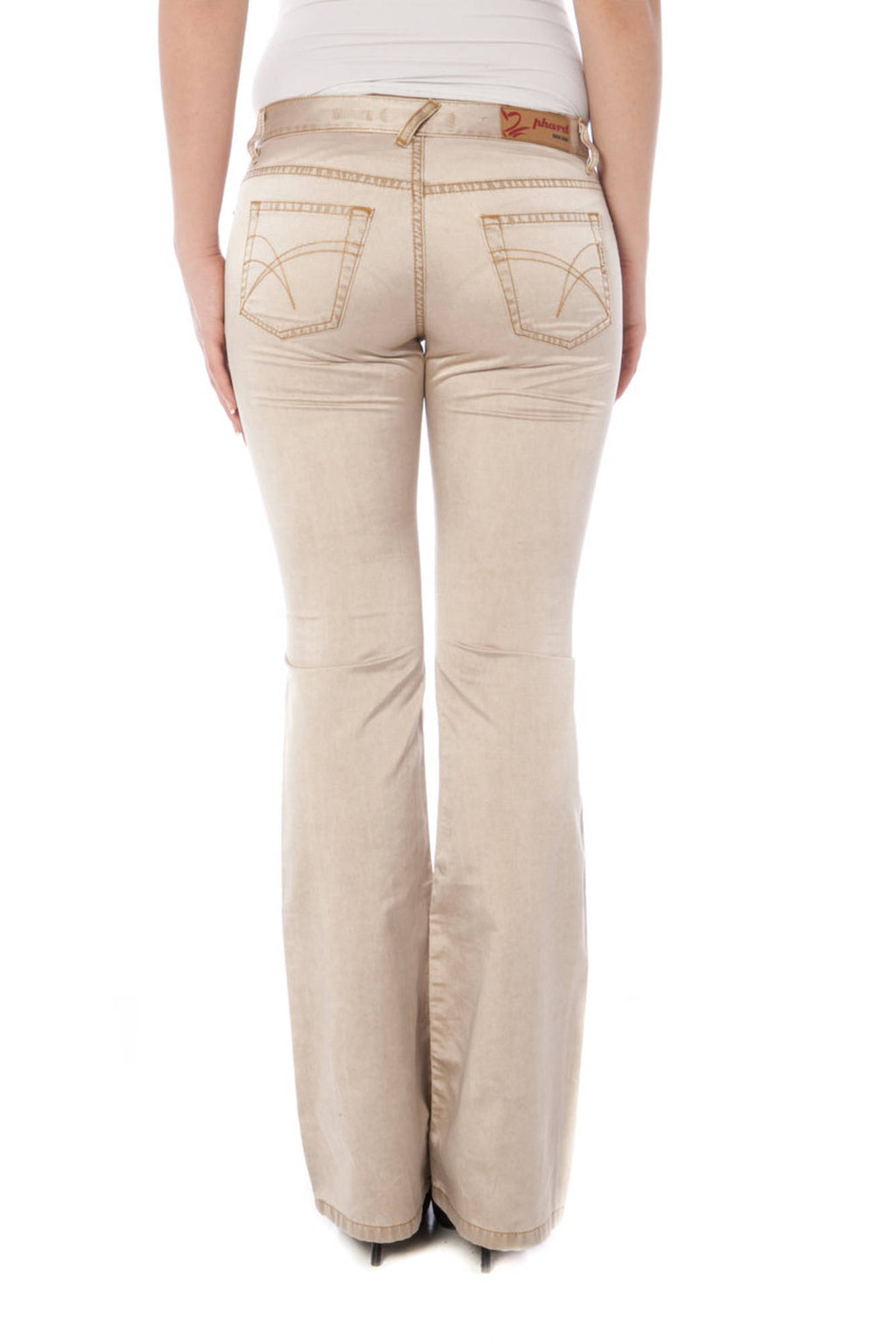 PHARD WOMEN'S BEIGE TROUSERS 