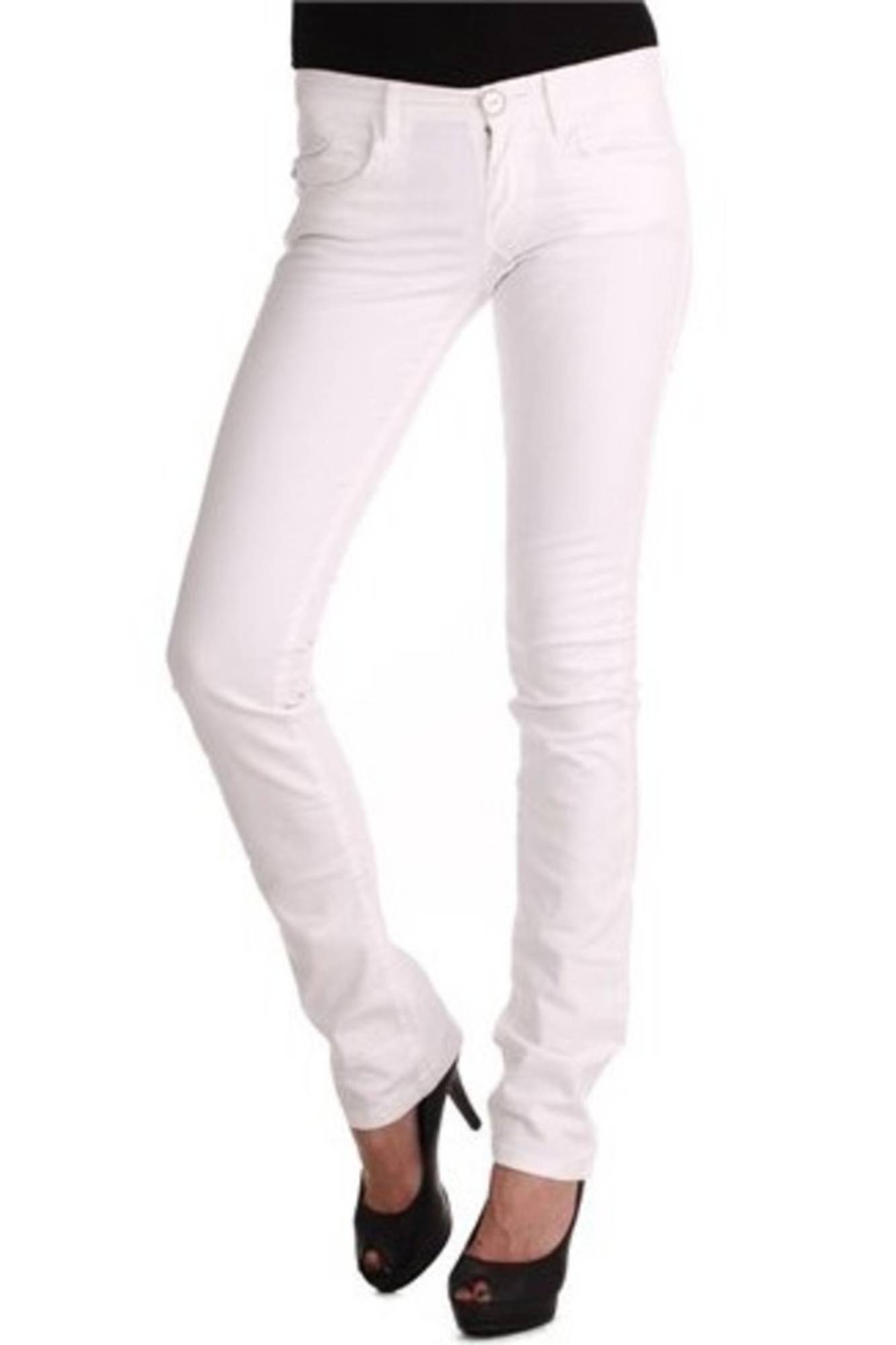 PHARD WOMEN'S WHITE TROUSERS 