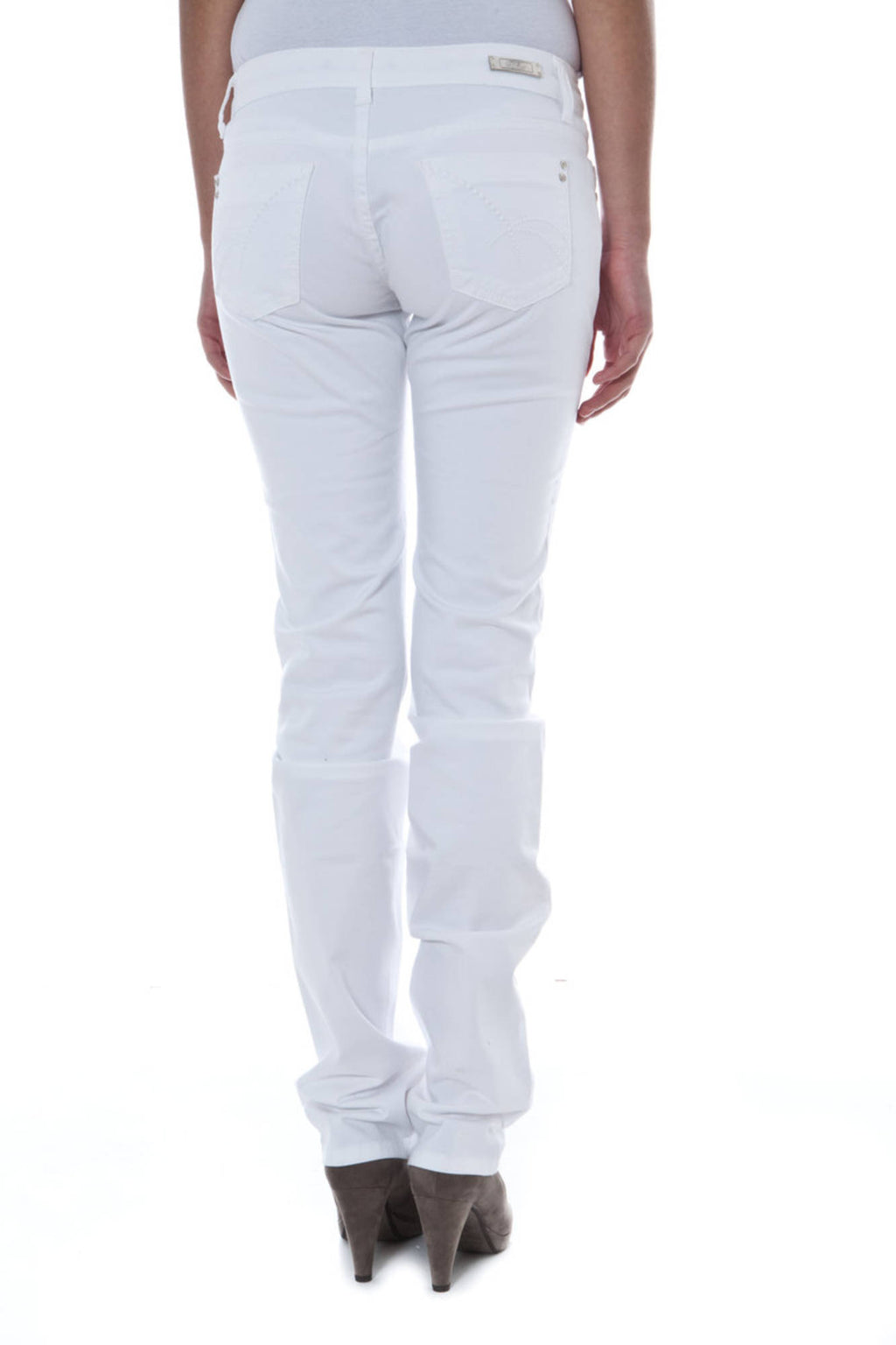 PHARD WOMEN'S WHITE TROUSERS 