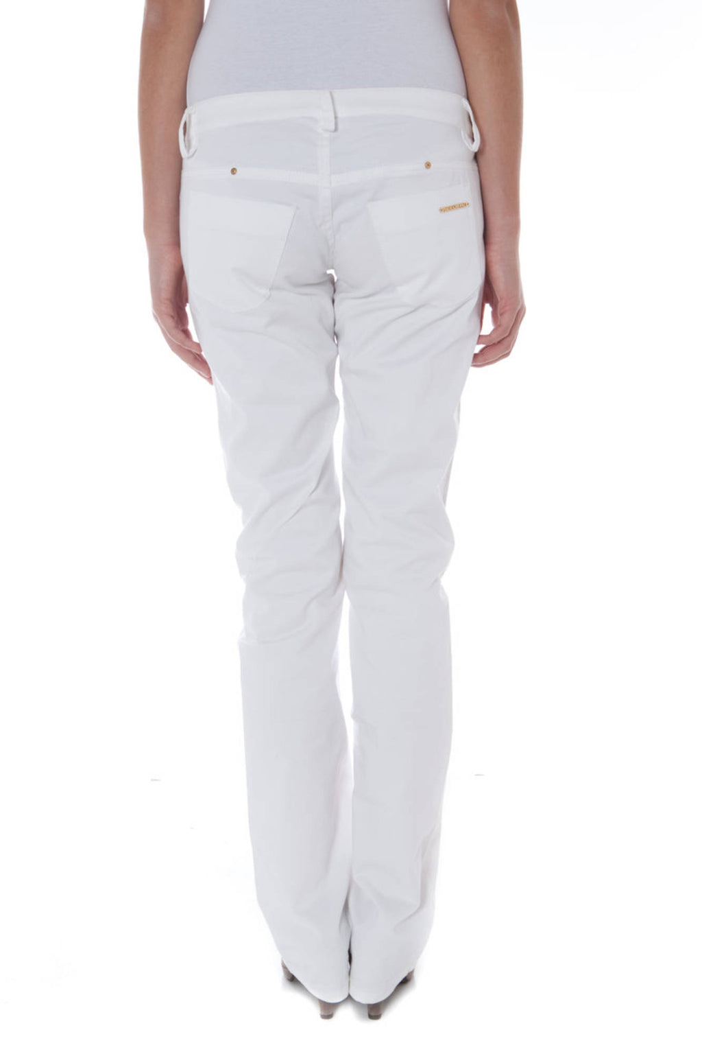 PHARD WOMEN'S WHITE TROUSERS 