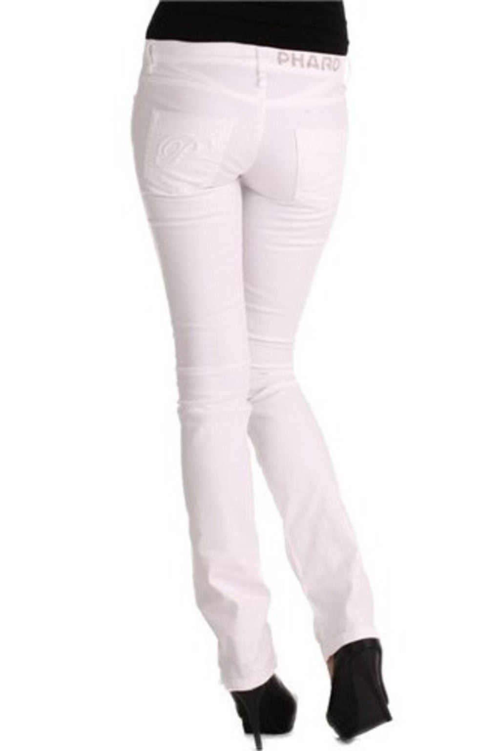 PHARD WOMEN'S WHITE TROUSERS 