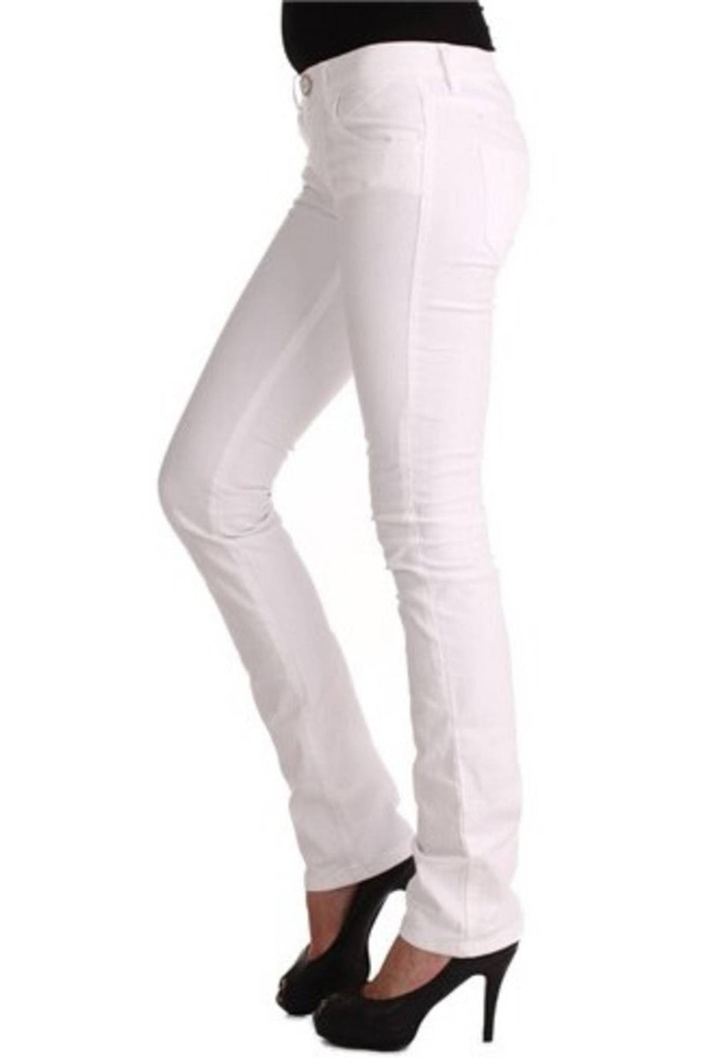 PHARD WOMEN'S WHITE TROUSERS 