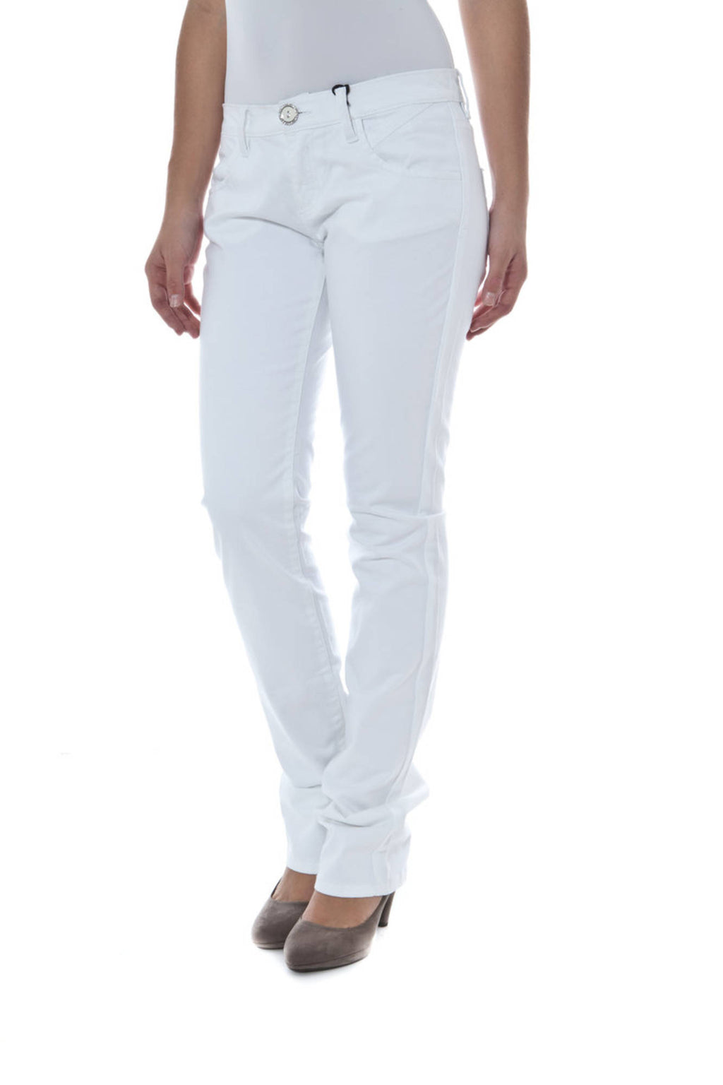 PHARD PANTALONE DONNA BIANCO