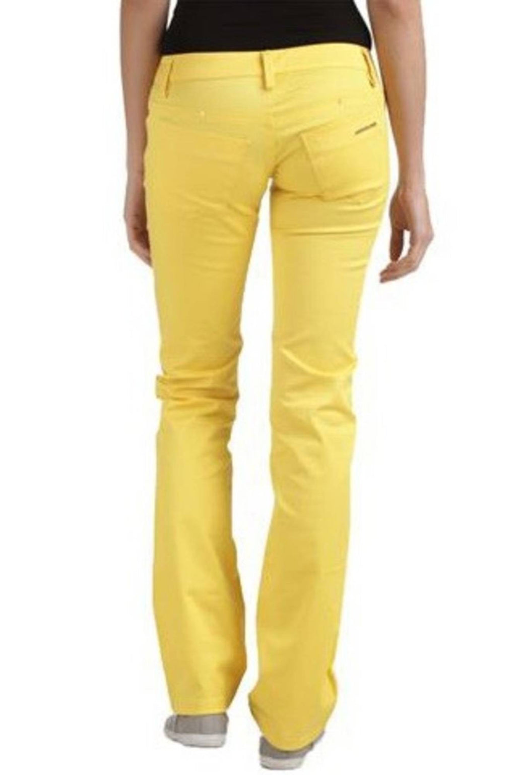 PHARD WOMEN'S YELLOW TROUSERS 