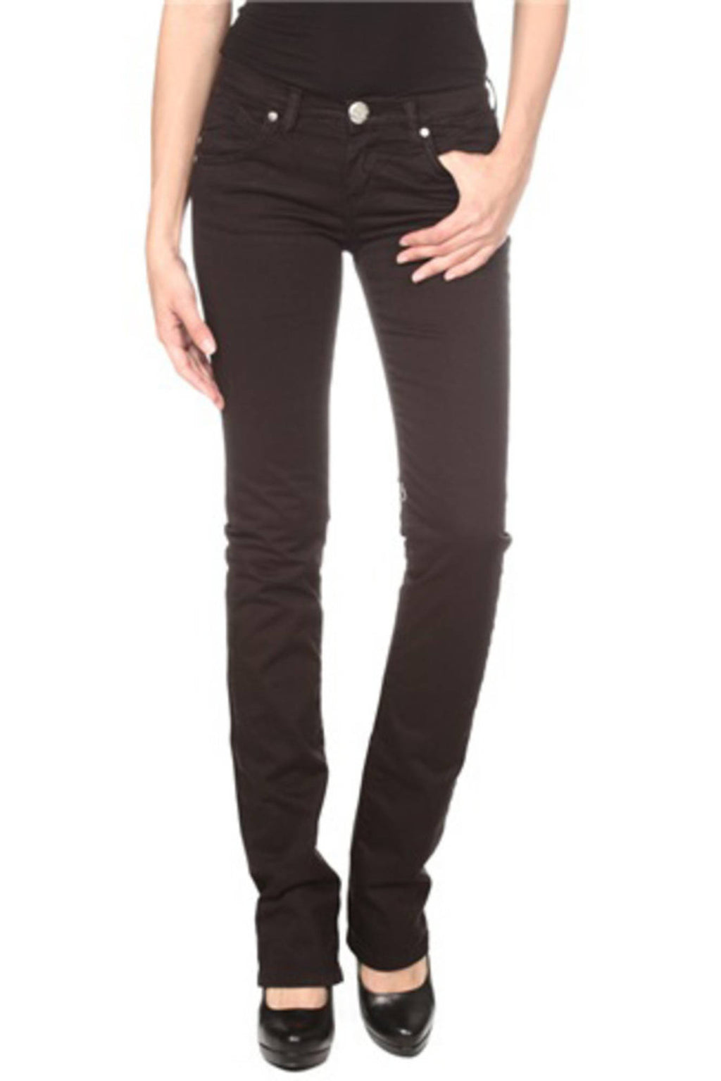 PHARD WOMEN'S BLACK TROUSERS 