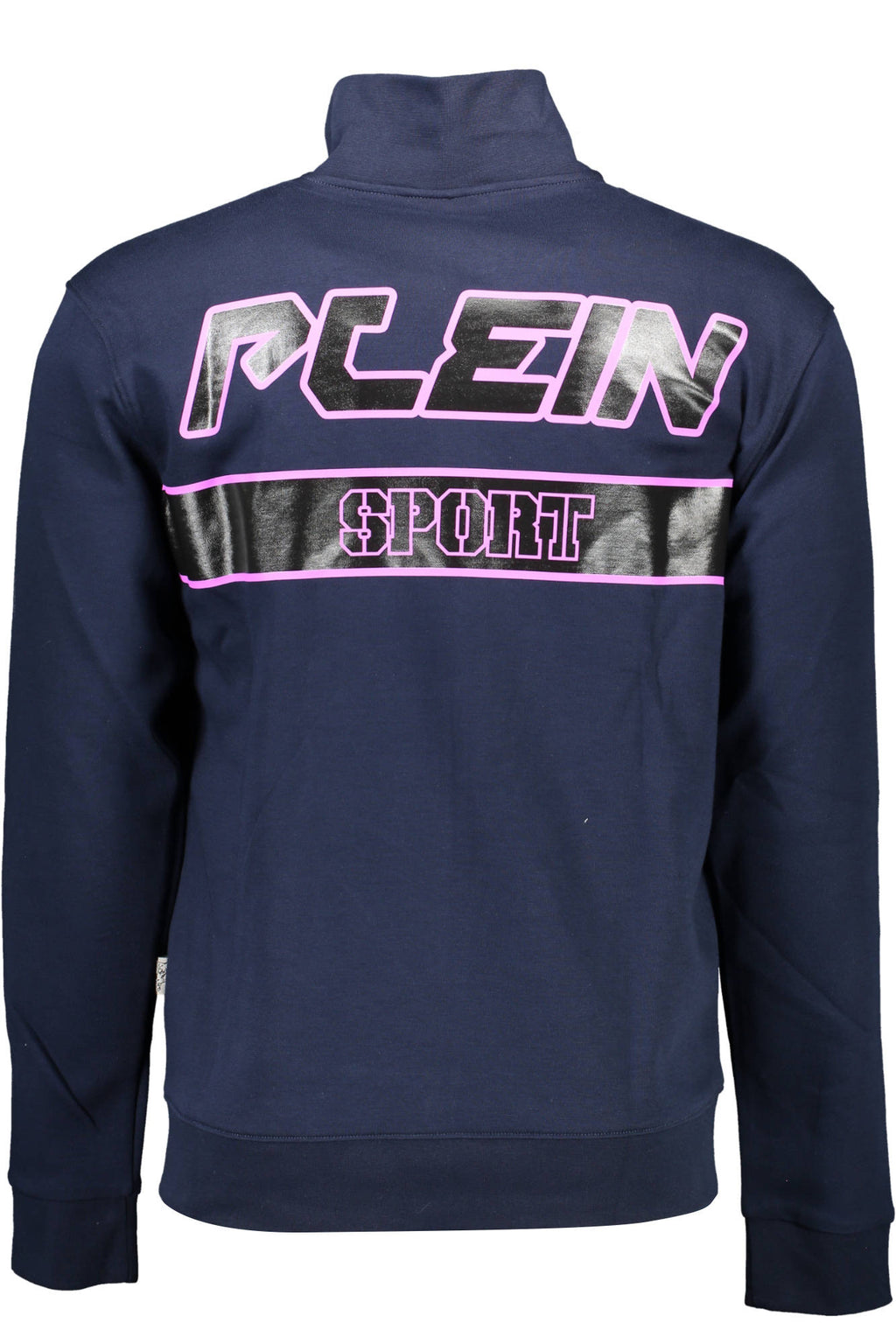 PLEIN SPORT MEN'S BLUE ZIP-UP SWEATSHIRT 