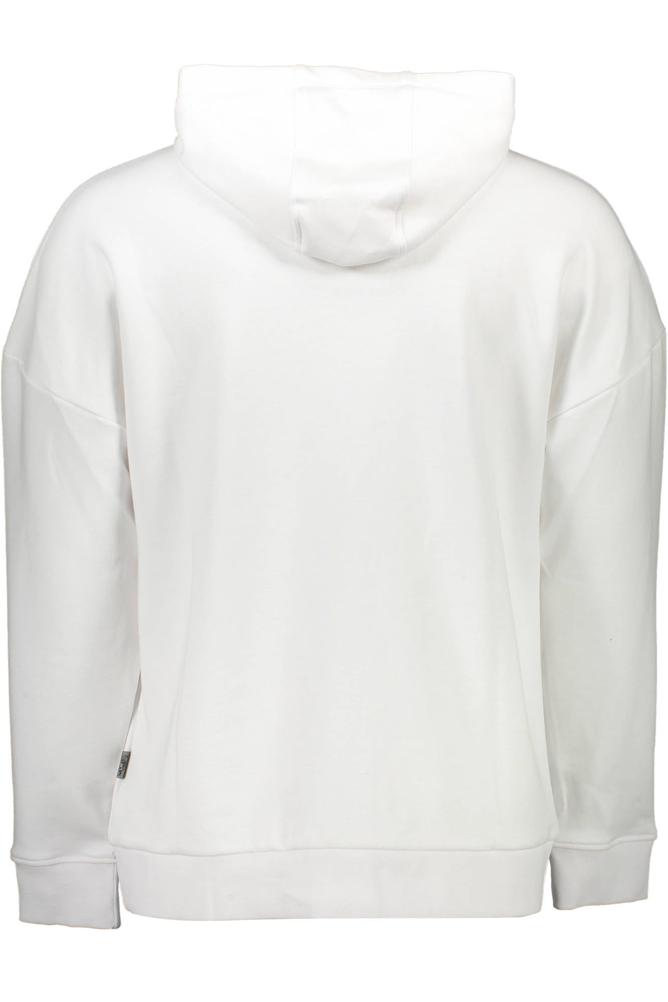 PLEIN SPORT MEN'S WHITE ZIP-UP SWEATSHIRT 