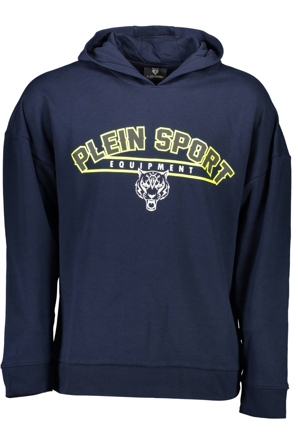 PLEIN SPORT MEN'S BLUE ZIP-UP SWEATSHIRT 