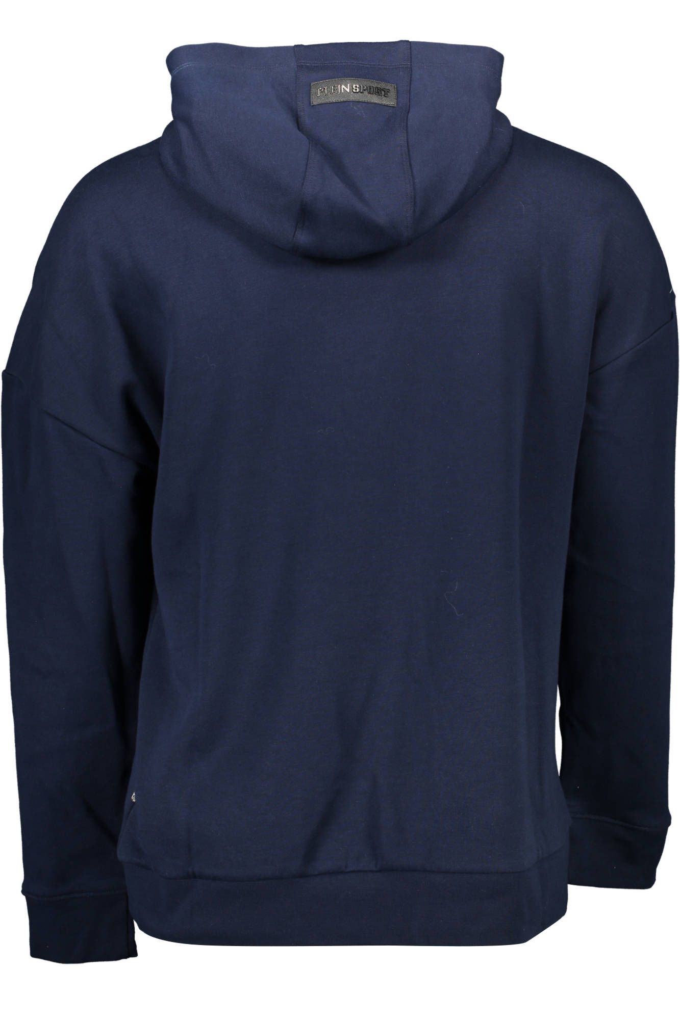 PLEIN SPORT MEN'S BLUE ZIP-UP SWEATSHIRT 