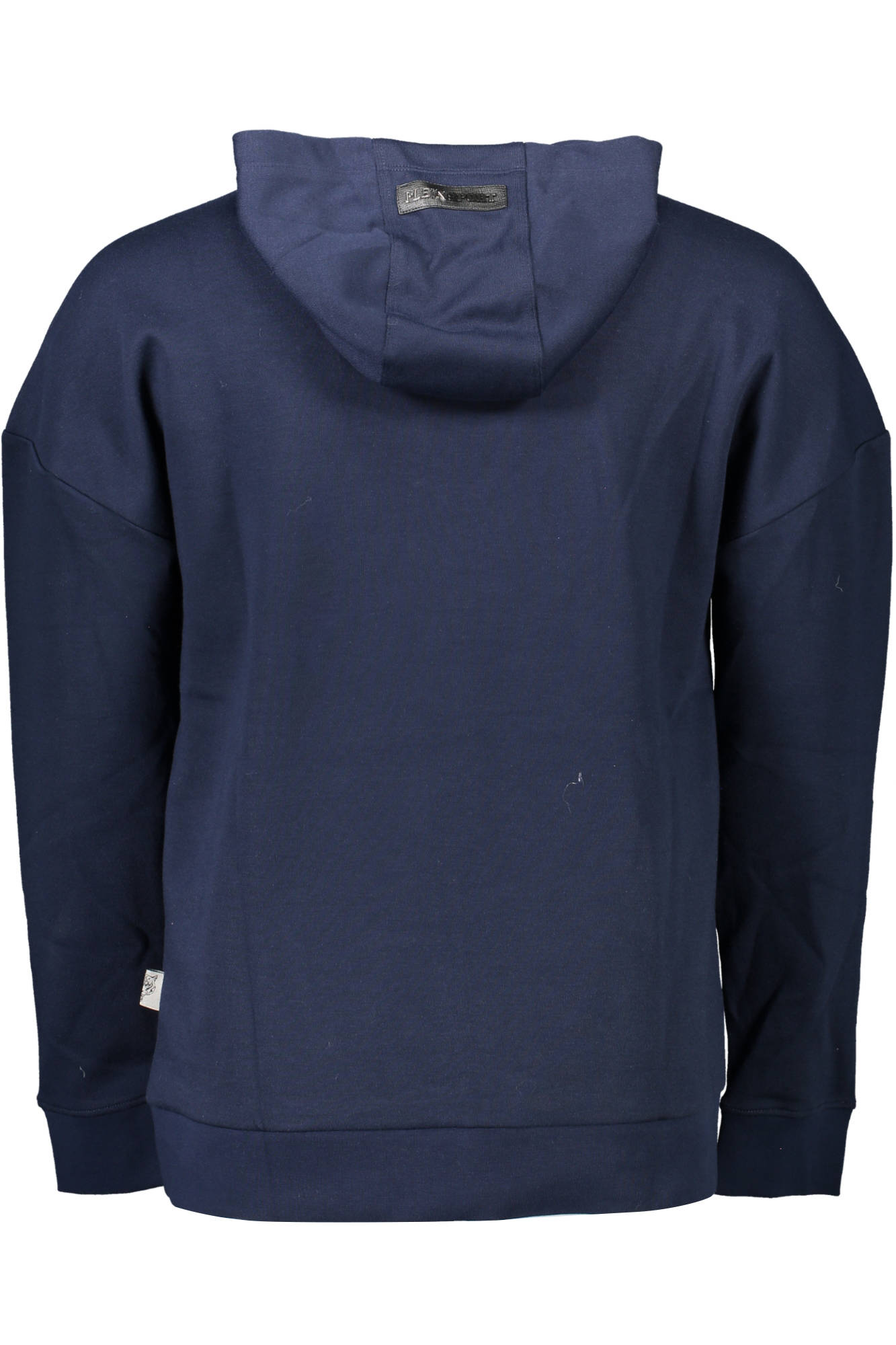 PLEIN SPORT MEN'S BLUE ZIP-UP SWEATSHIRT 