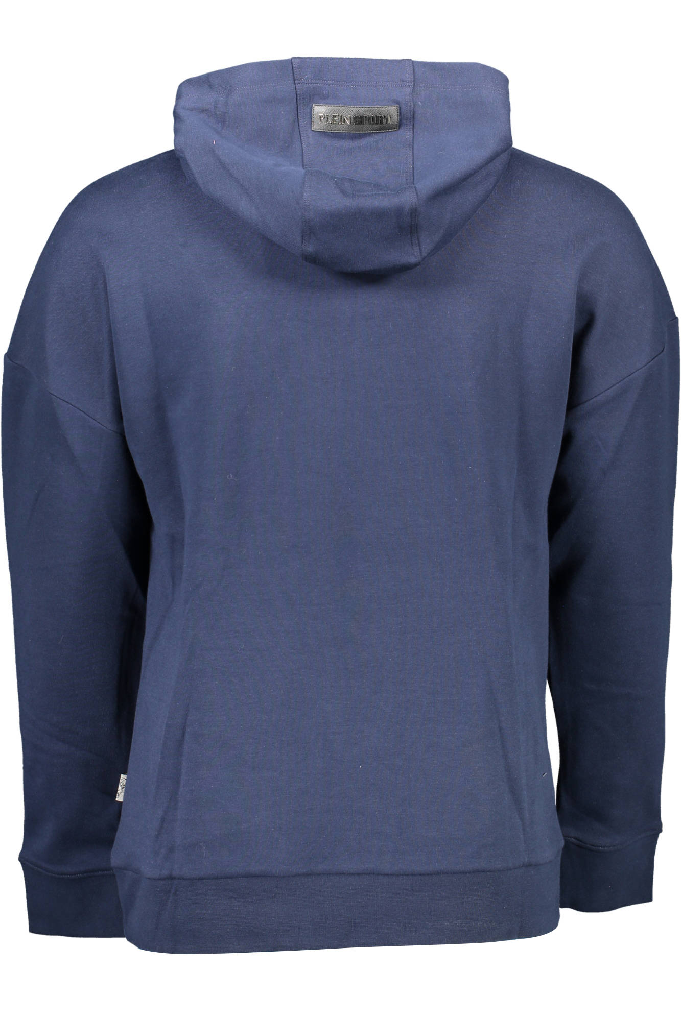 PLEIN SPORT MEN'S BLUE ZIP-UP SWEATSHIRT 