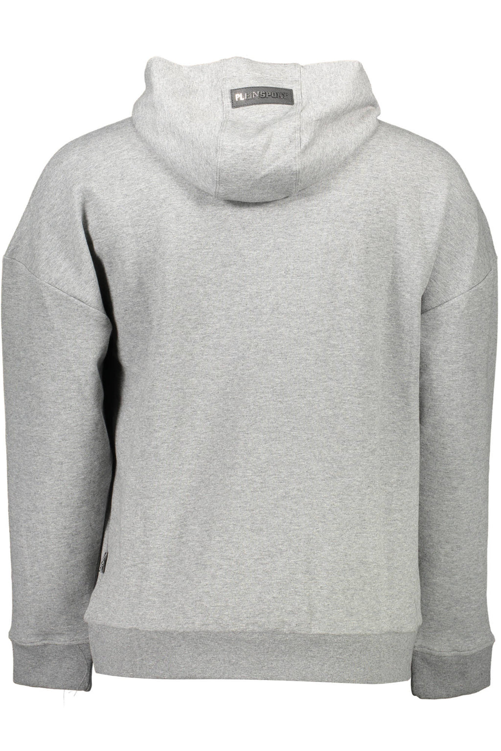 PLEIN SPORT MEN'S GRAY ZIP-UP SWEATSHIRT 