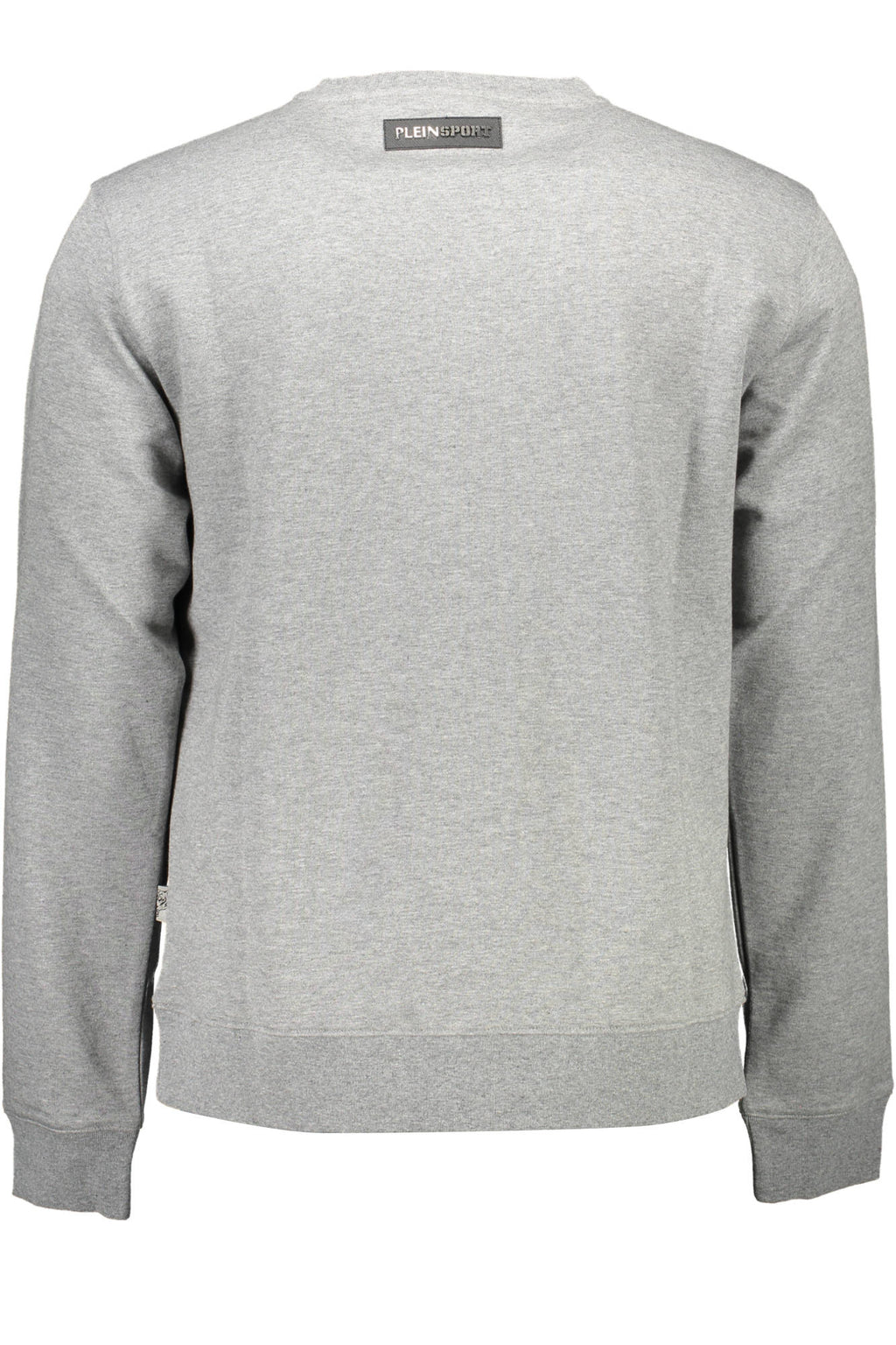 PLEIN SPORT MEN'S GRAY ZIP-UP SWEATSHIRT 