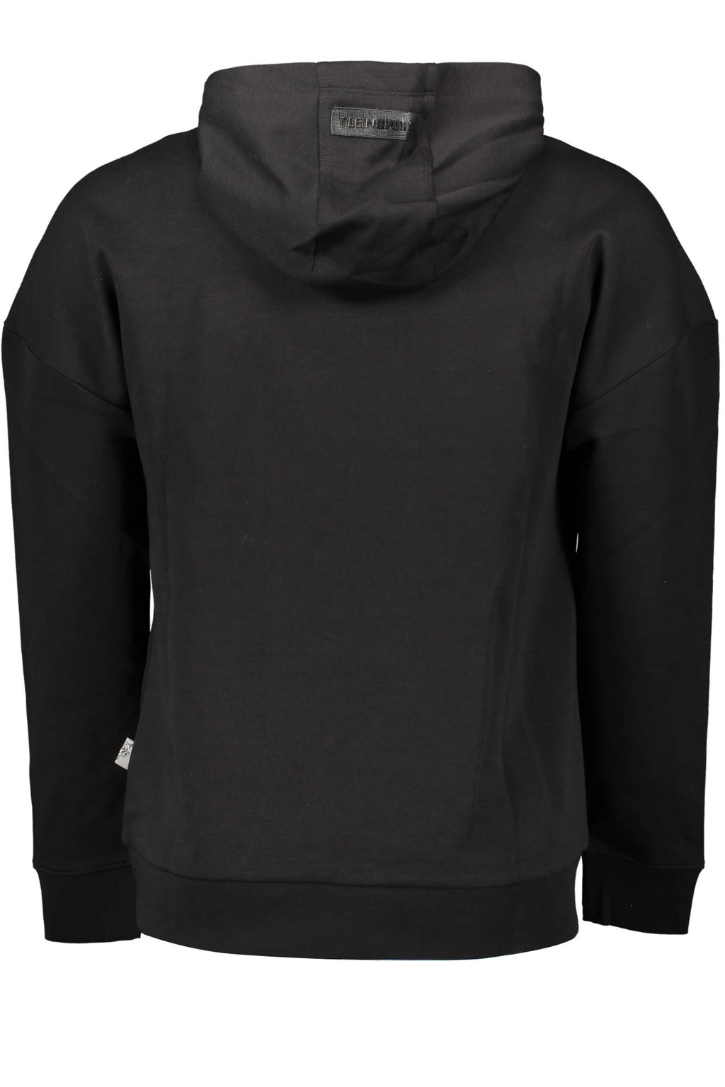 PLEIN SPORT MEN'S BLACK ZIP-UP SWEATSHIRT 