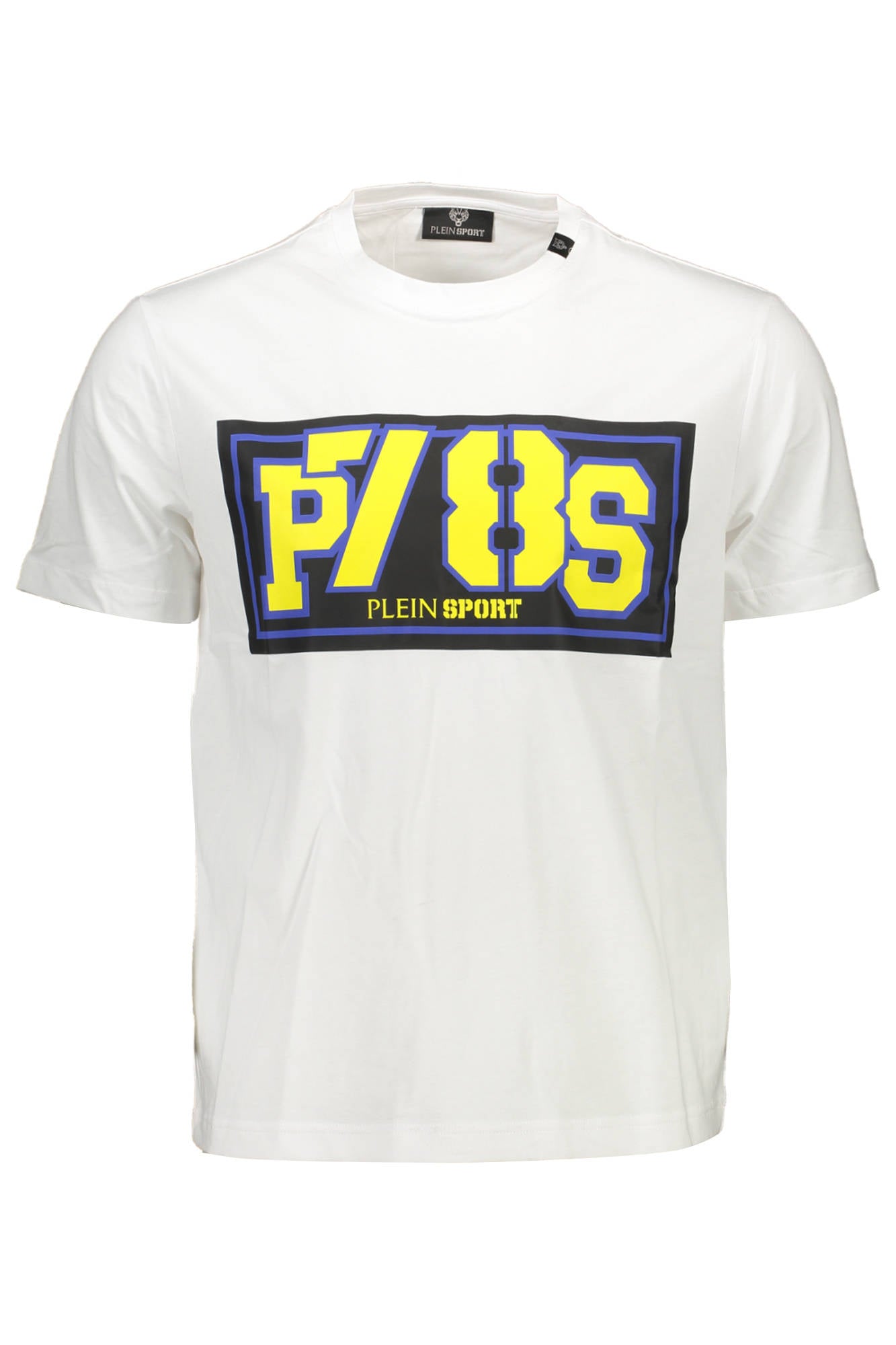 CAMISETA DE MANGA CORTA PLEIN SPORT PARA HOMBRE BLANCA 