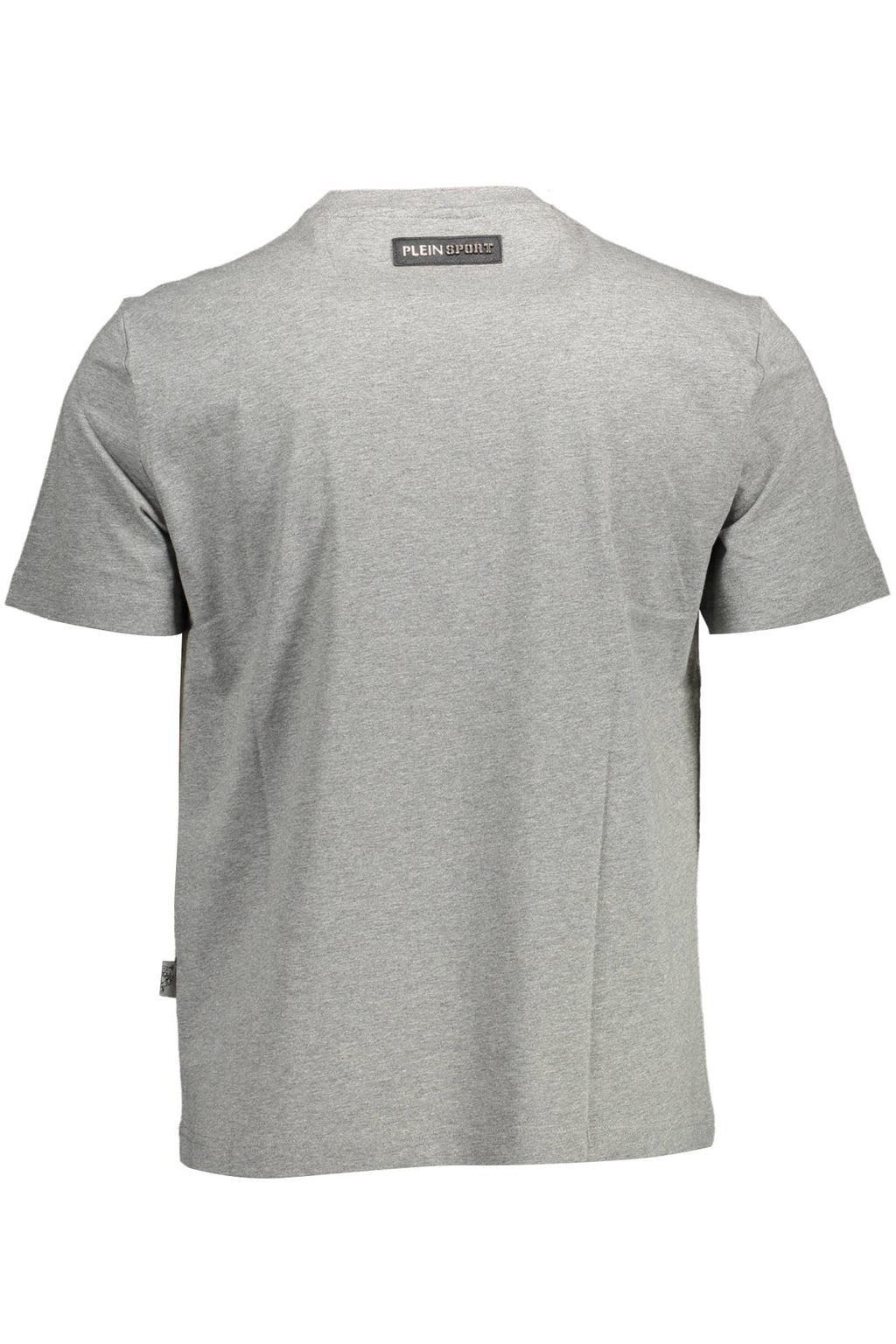 PLEIN SPORT MEN'S SHORT-SLEEVE T-SHIRT GREY 