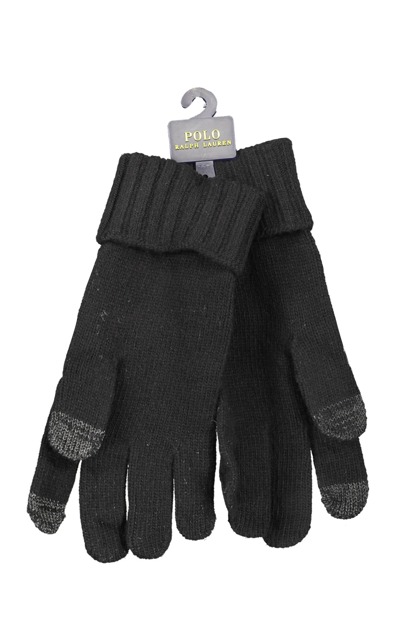 GUANTES NEGROS RALPH LAUREN PARA HOMBRE 