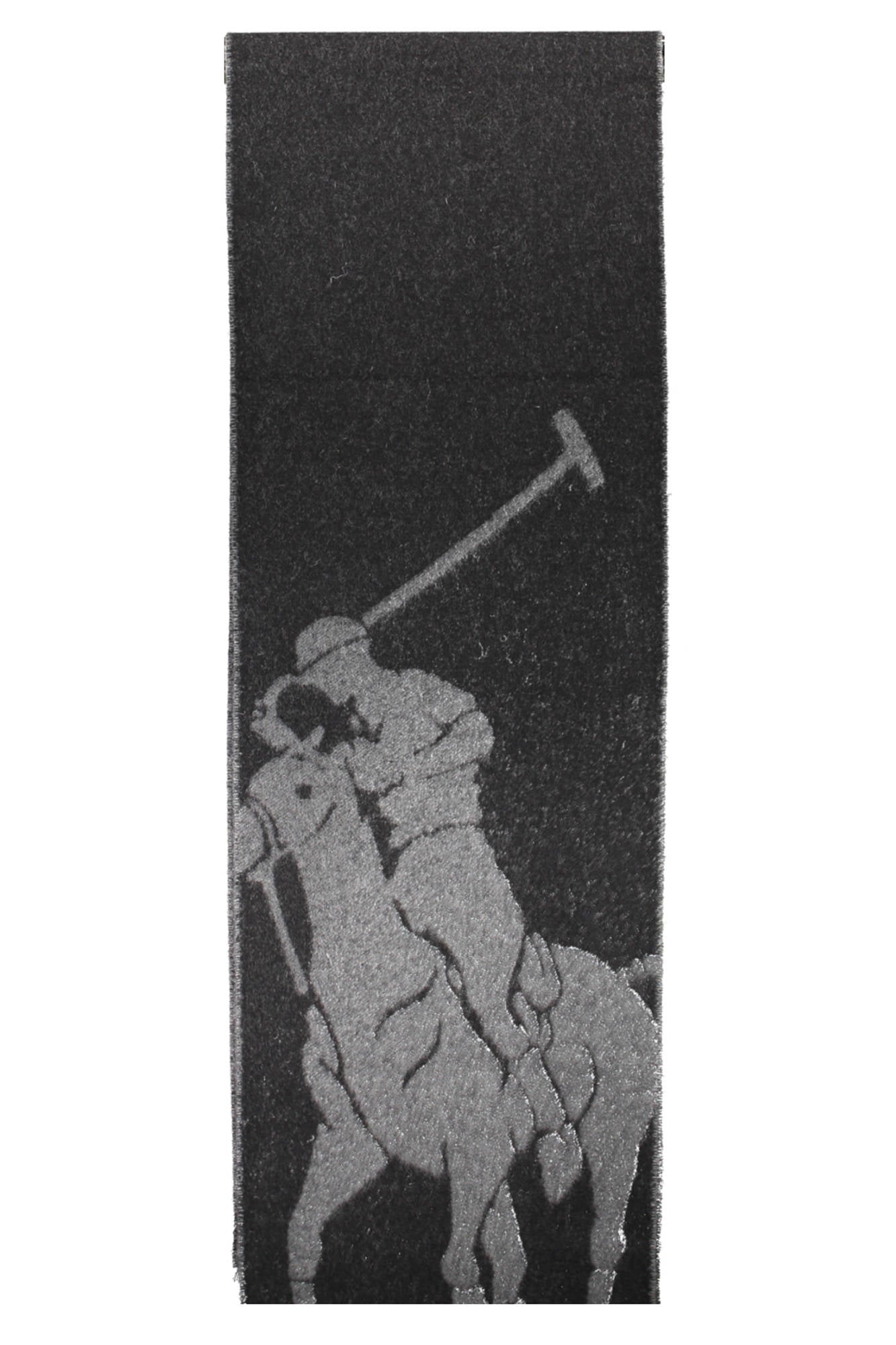 Bufanda negra Ralph Lauren para hombre 