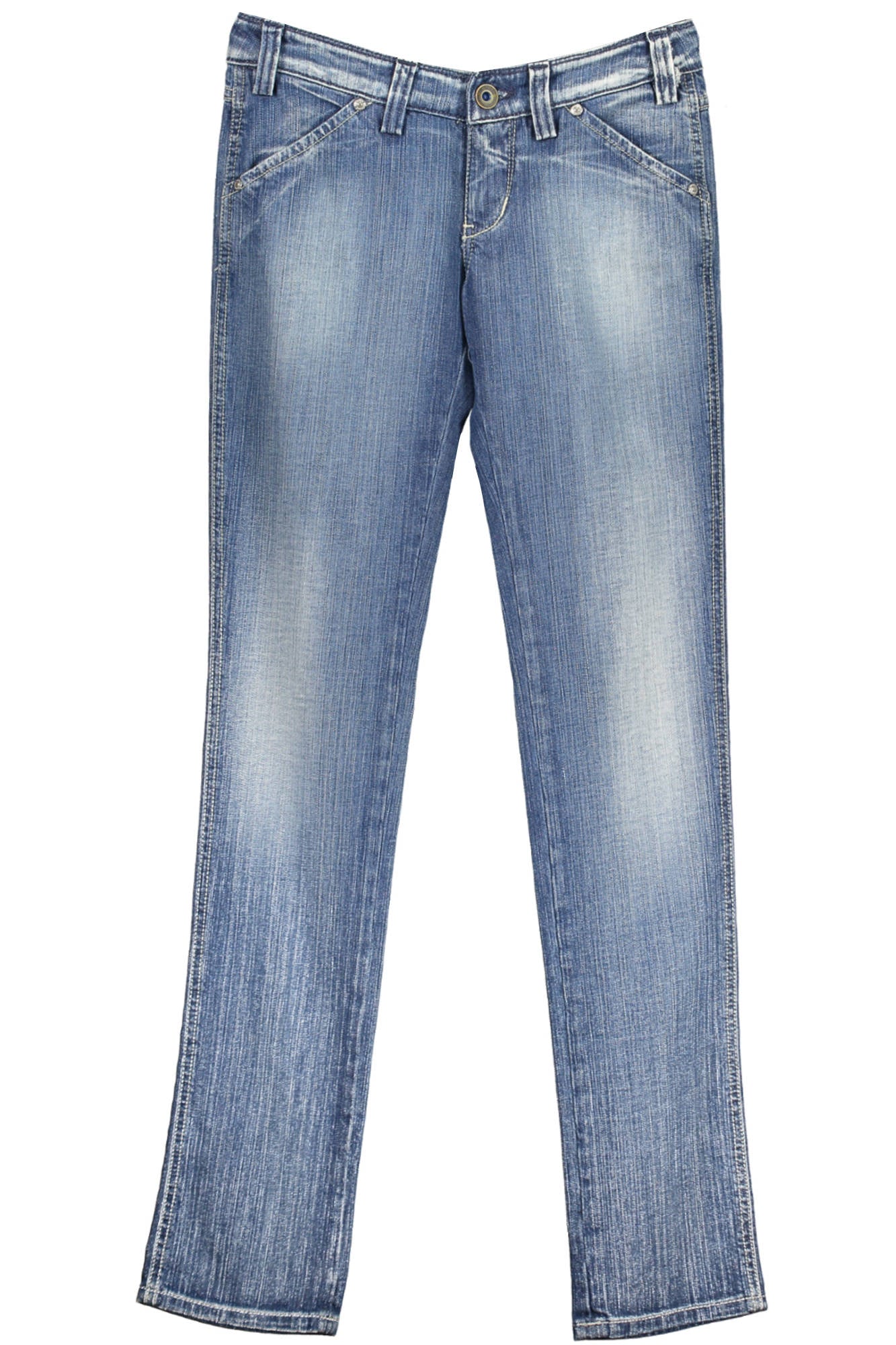 RE-START WOMEN'S DENIM JEANS, BLUE 