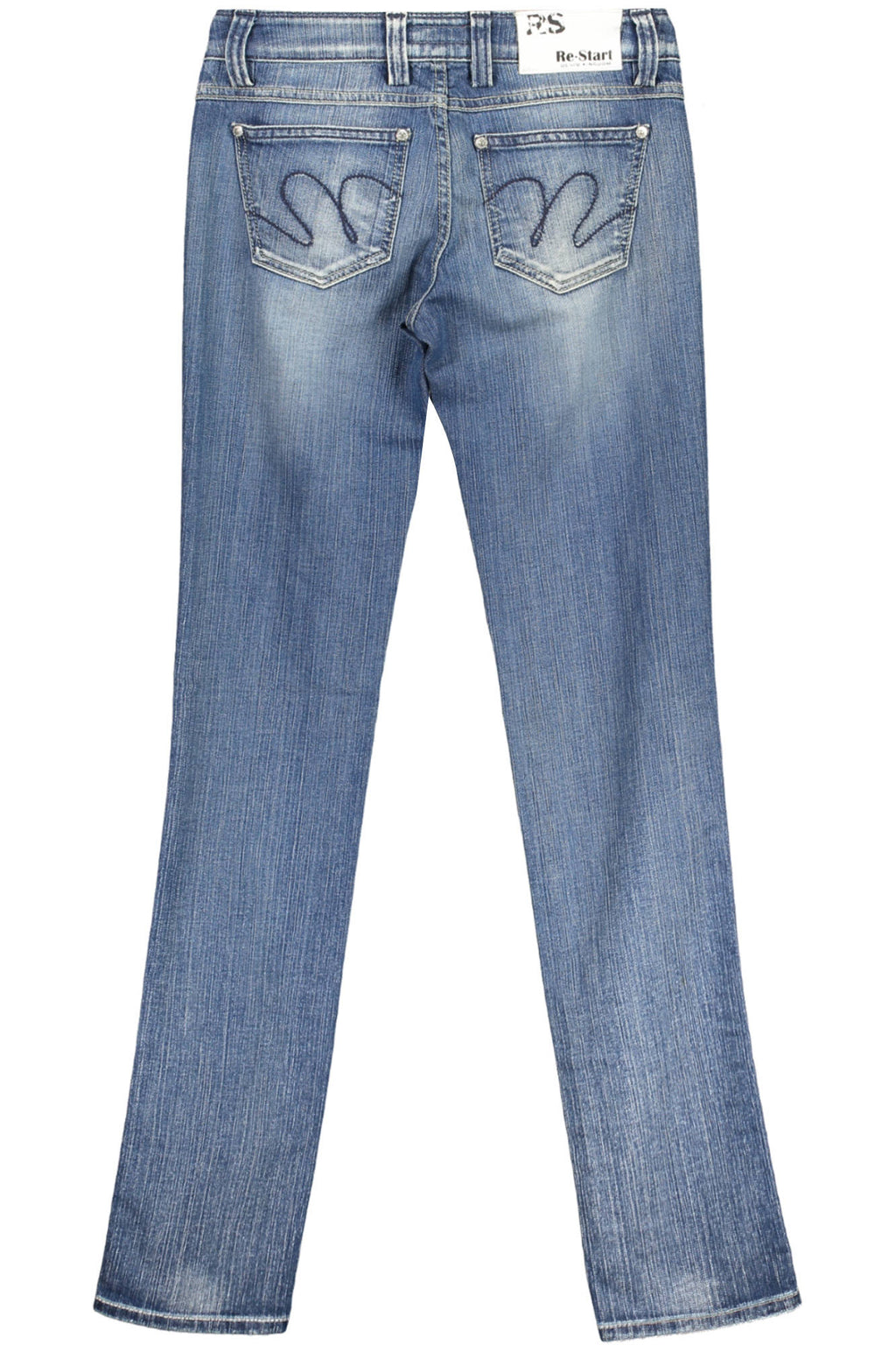 RE-START WOMEN'S DENIM JEANS, BLUE 