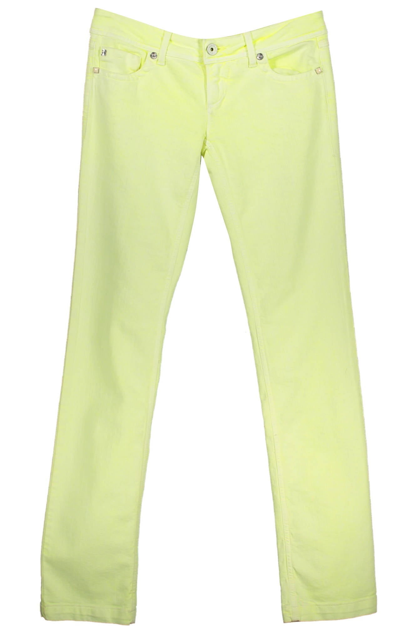RE-START WOMEN'S YELLOW TROUSERS 