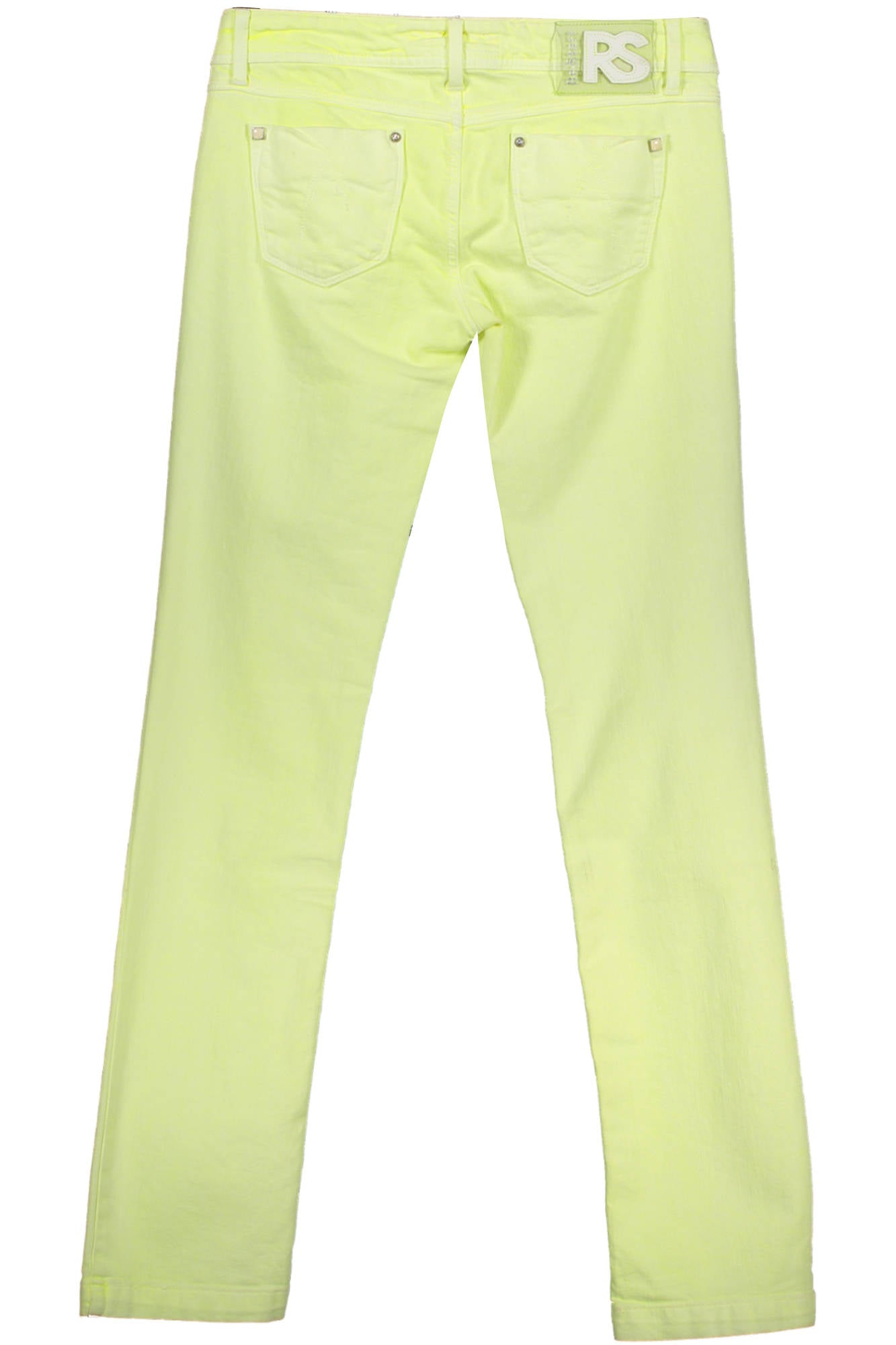 RE-START WOMEN'S YELLOW TROUSERS 