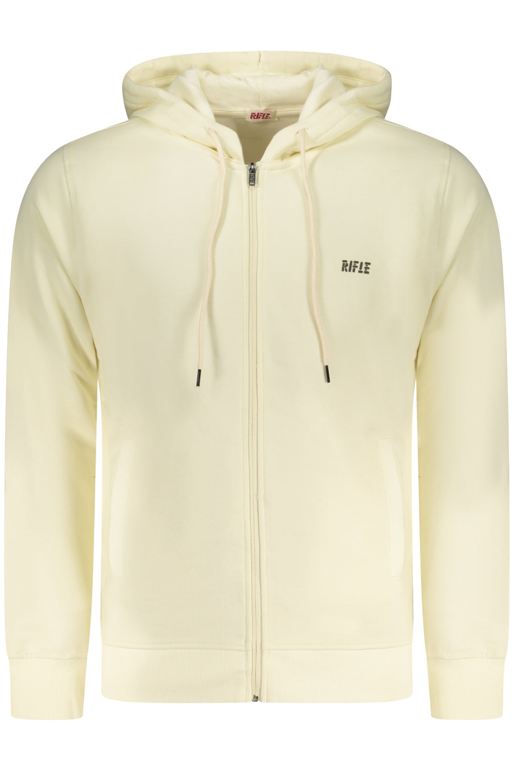RIFLE MEN'S ZIP-UP SWEATSHIRT WHITE 