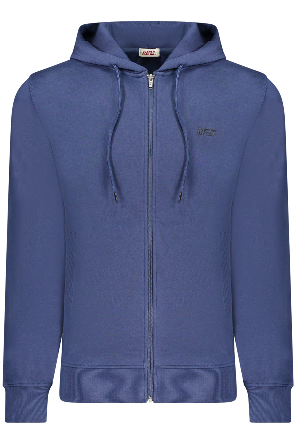 RIFLE MEN'S BLUE ZIP-UP SWEATSHIRT 