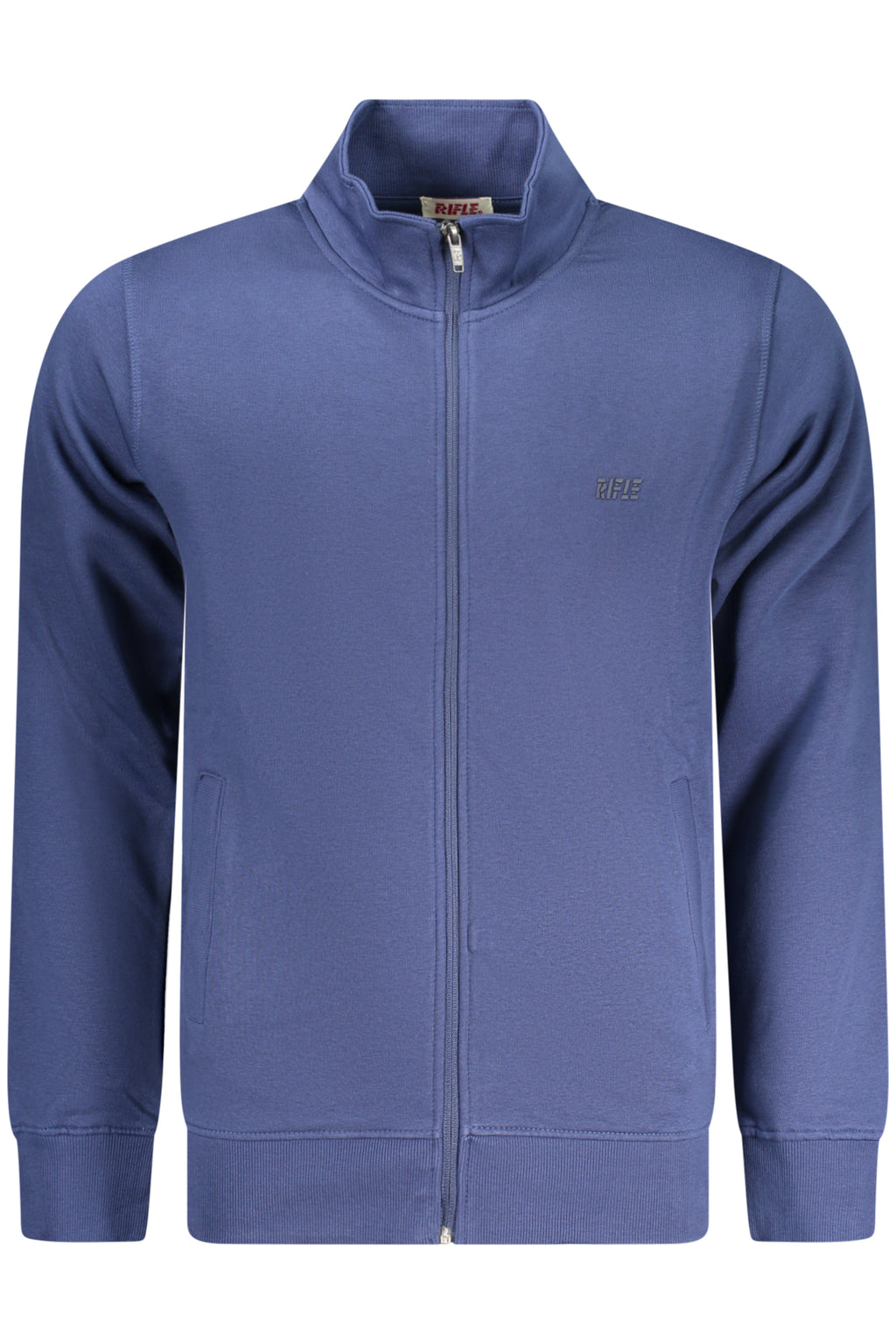 RIFLE MEN'S BLUE ZIP-UP SWEATSHIRT 