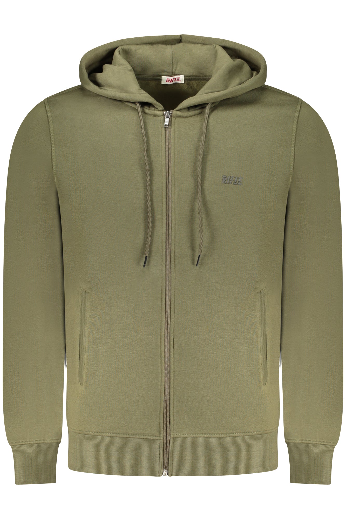 RIFLE MEN'S ZIP-UP SWEATSHIRT GREEN 