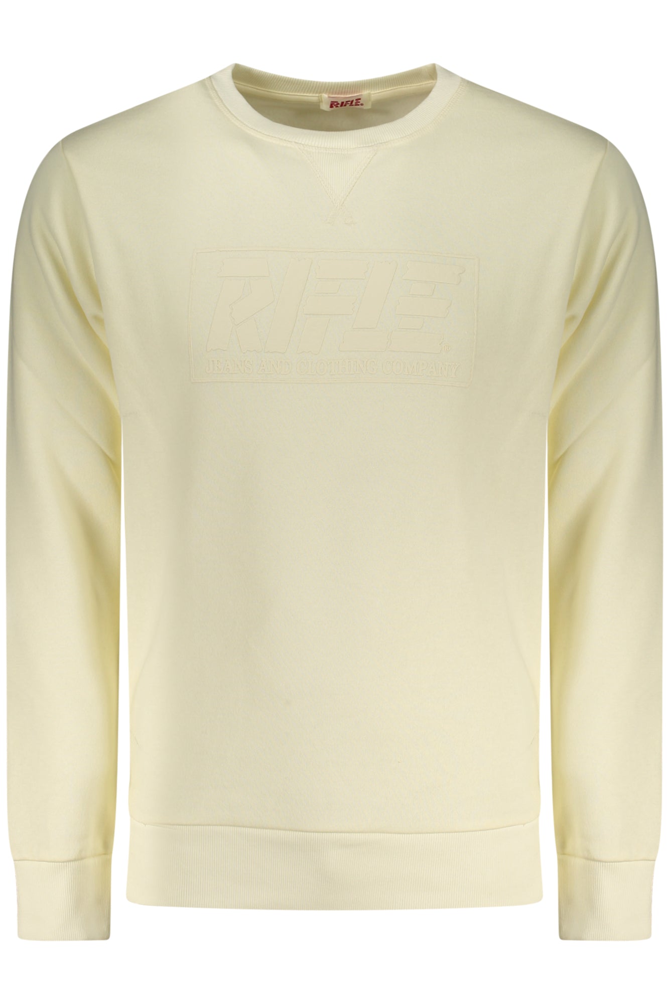 RIFLE MEN'S ZIP-UP SWEATSHIRT WHITE 