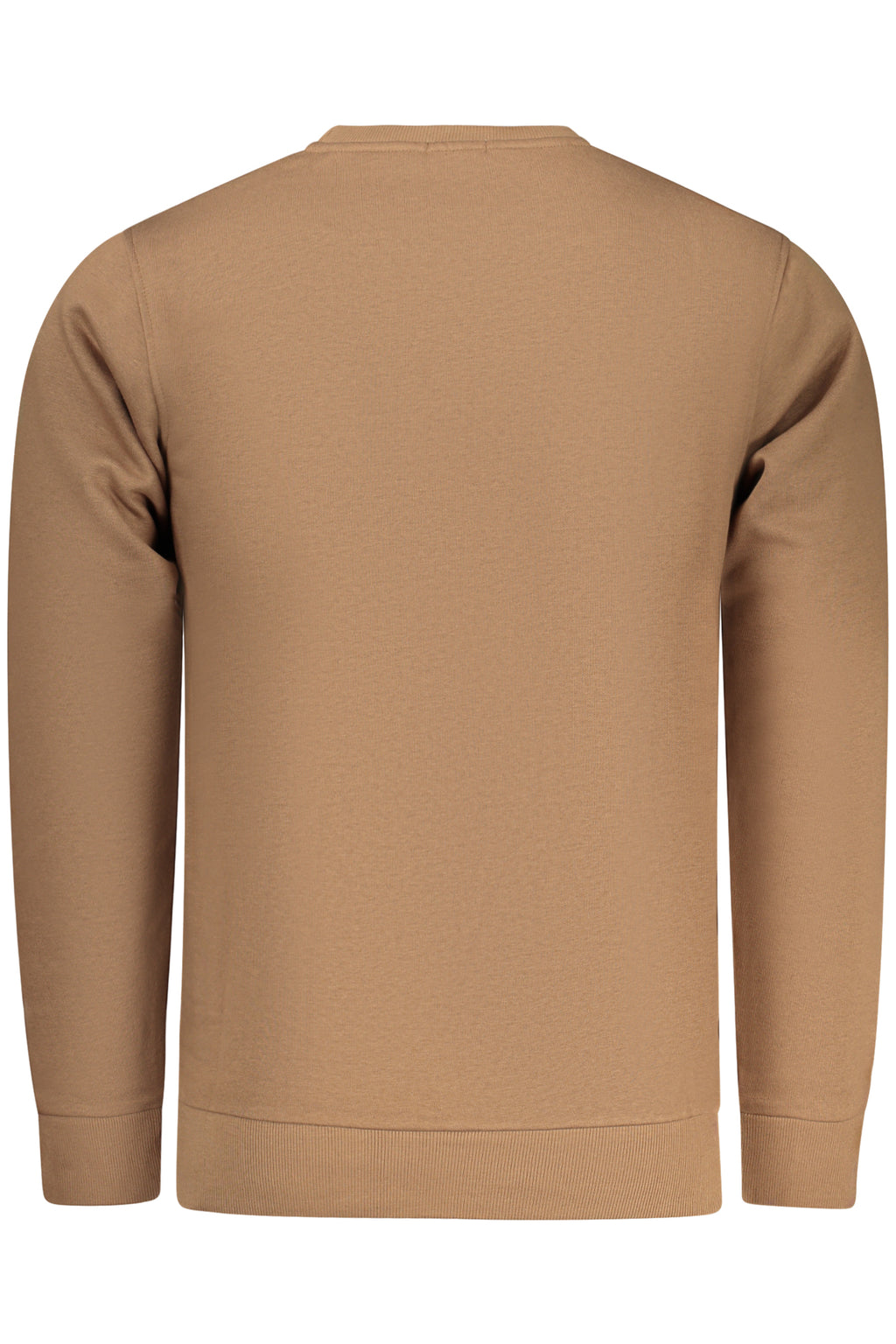 RIFLE FELPA SENZA ZIP UOMO MARRONE