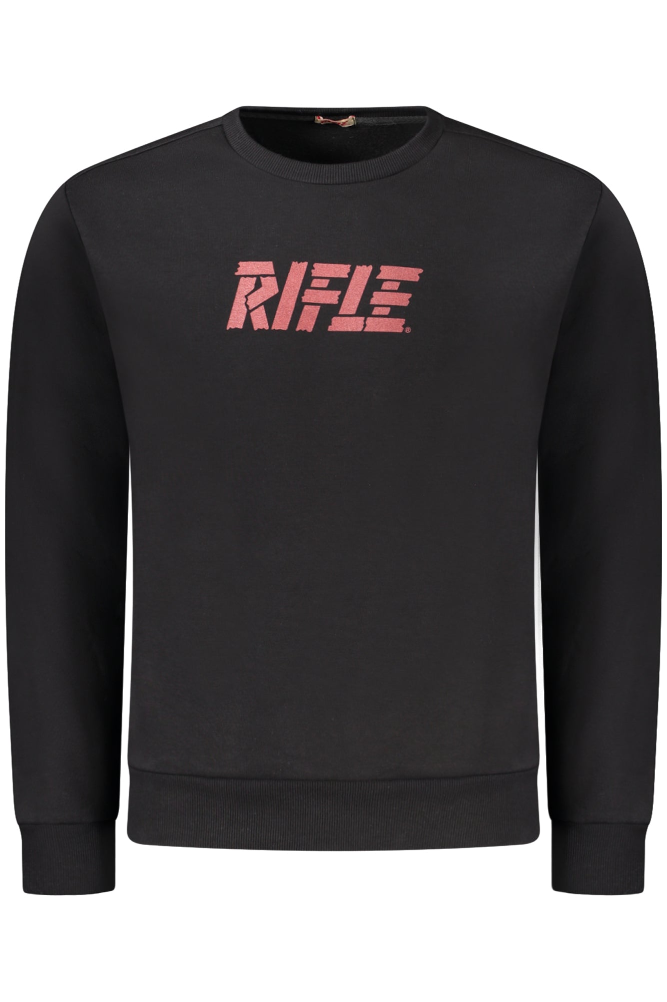 RIFLE FELPA SENZA ZIP UOMO NERO