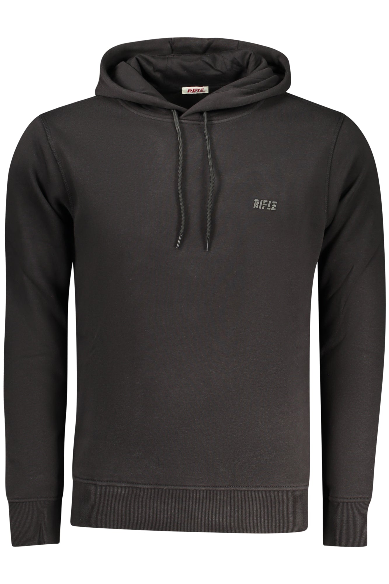 RIFLE MEN'S ZIP-UP SWEATSHIRT BLACK 