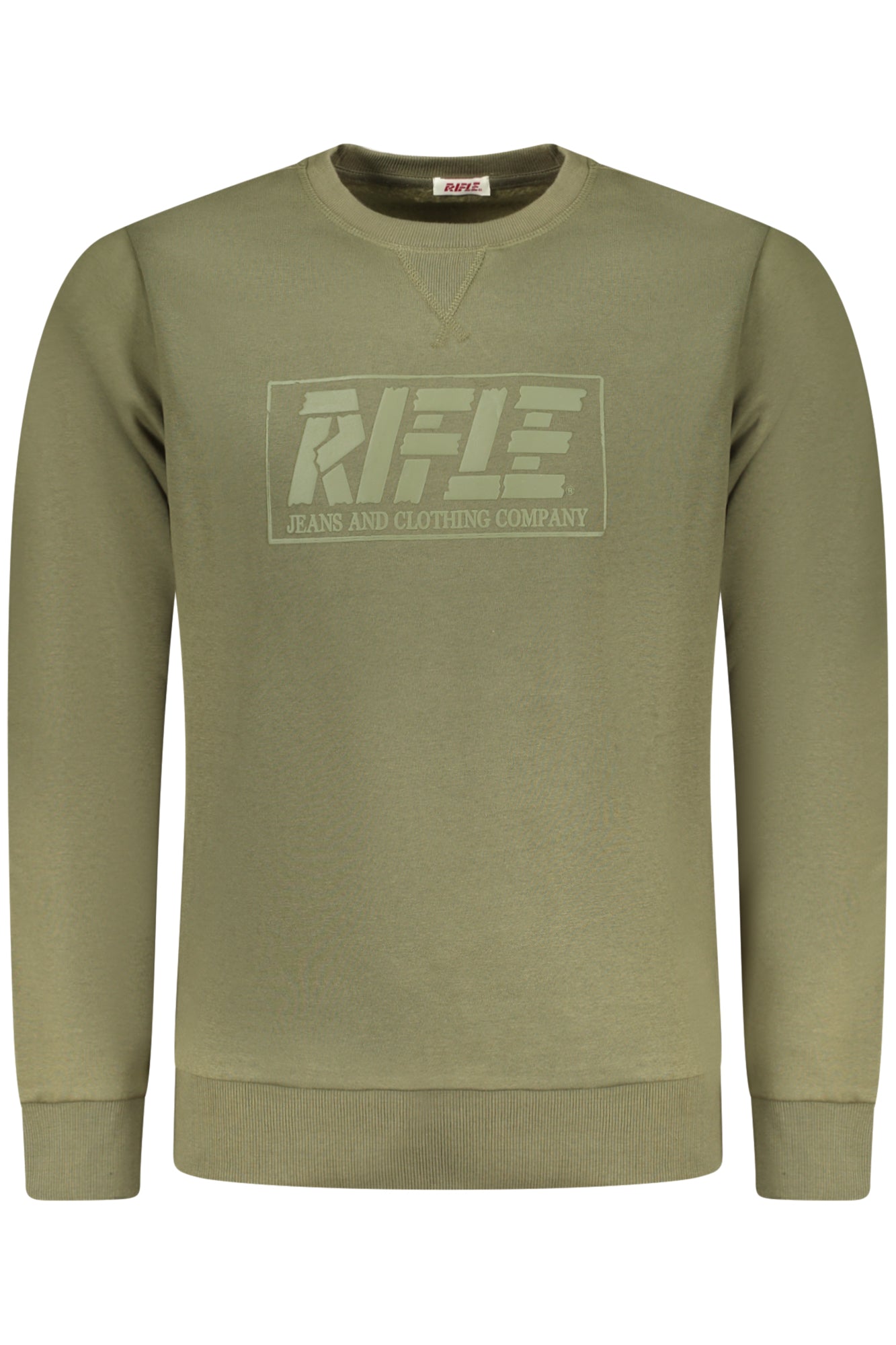 RIFLE MEN'S ZIP-UP SWEATSHIRT GREEN 