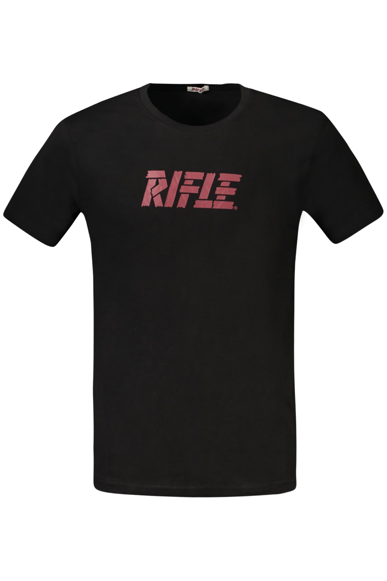 CAMISETA DE MANGA CORTA RIFLE PARA HOMBRE NEGRA 