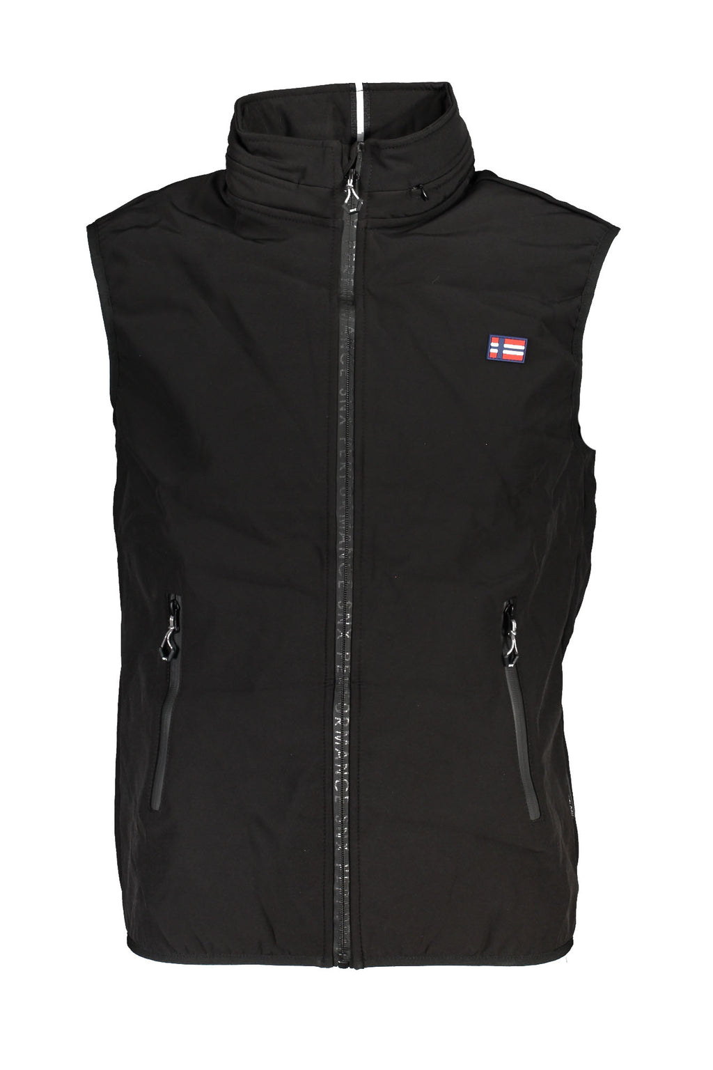 NAUTICAL SCHOOL MEN'S BLACK SLEEVELESS JACKET 