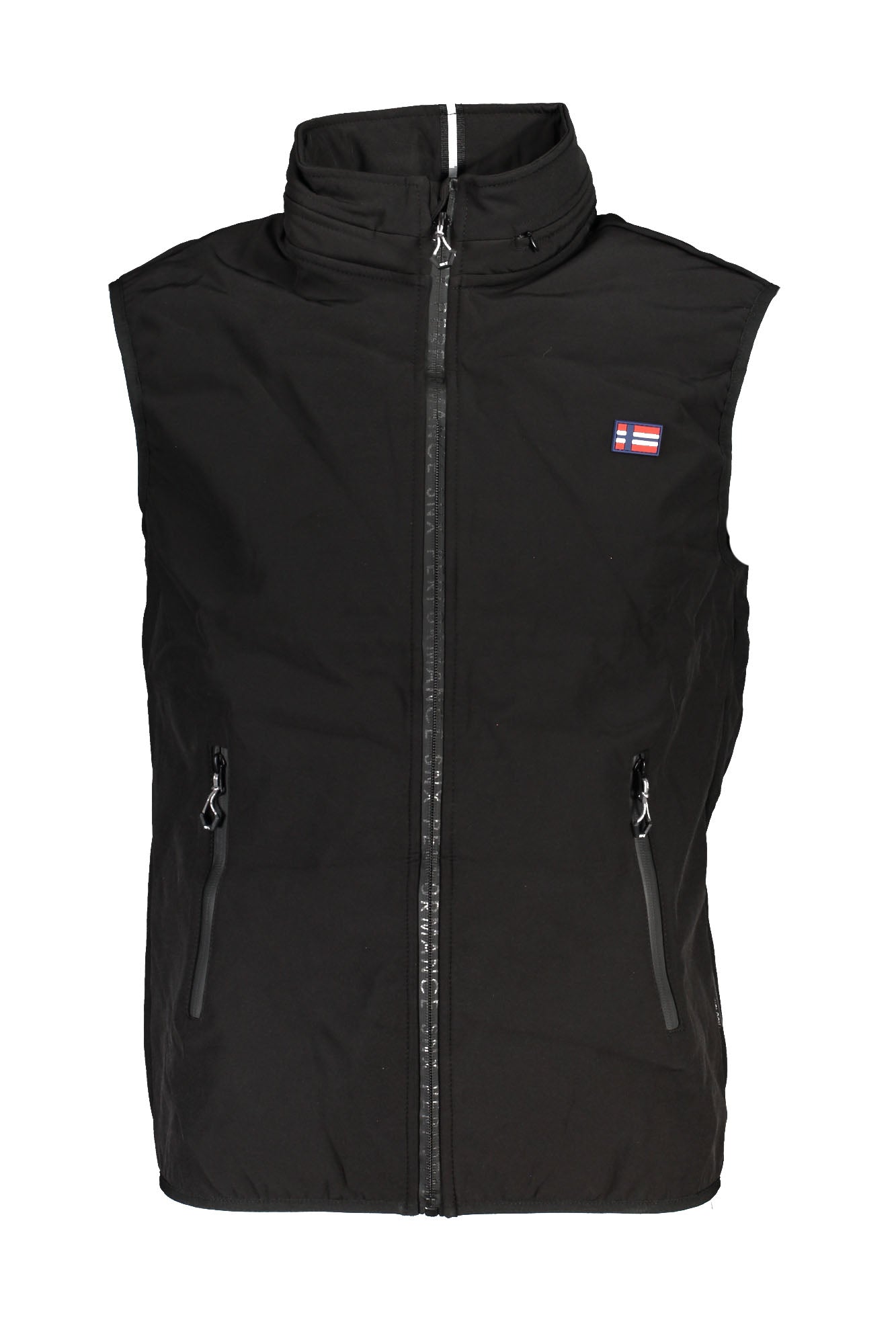 NAUTICAL SCHOOL MEN'S BLACK SLEEVELESS JACKET 