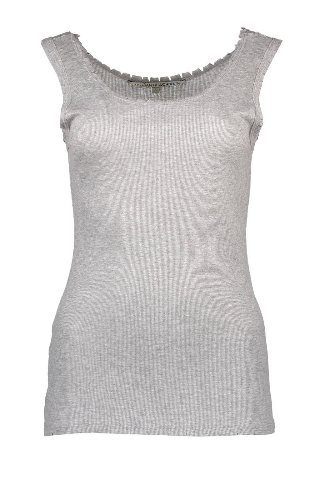 CAMISETA SIN MANGAS GRIS PARA MUJER SILVIAN HEACH 