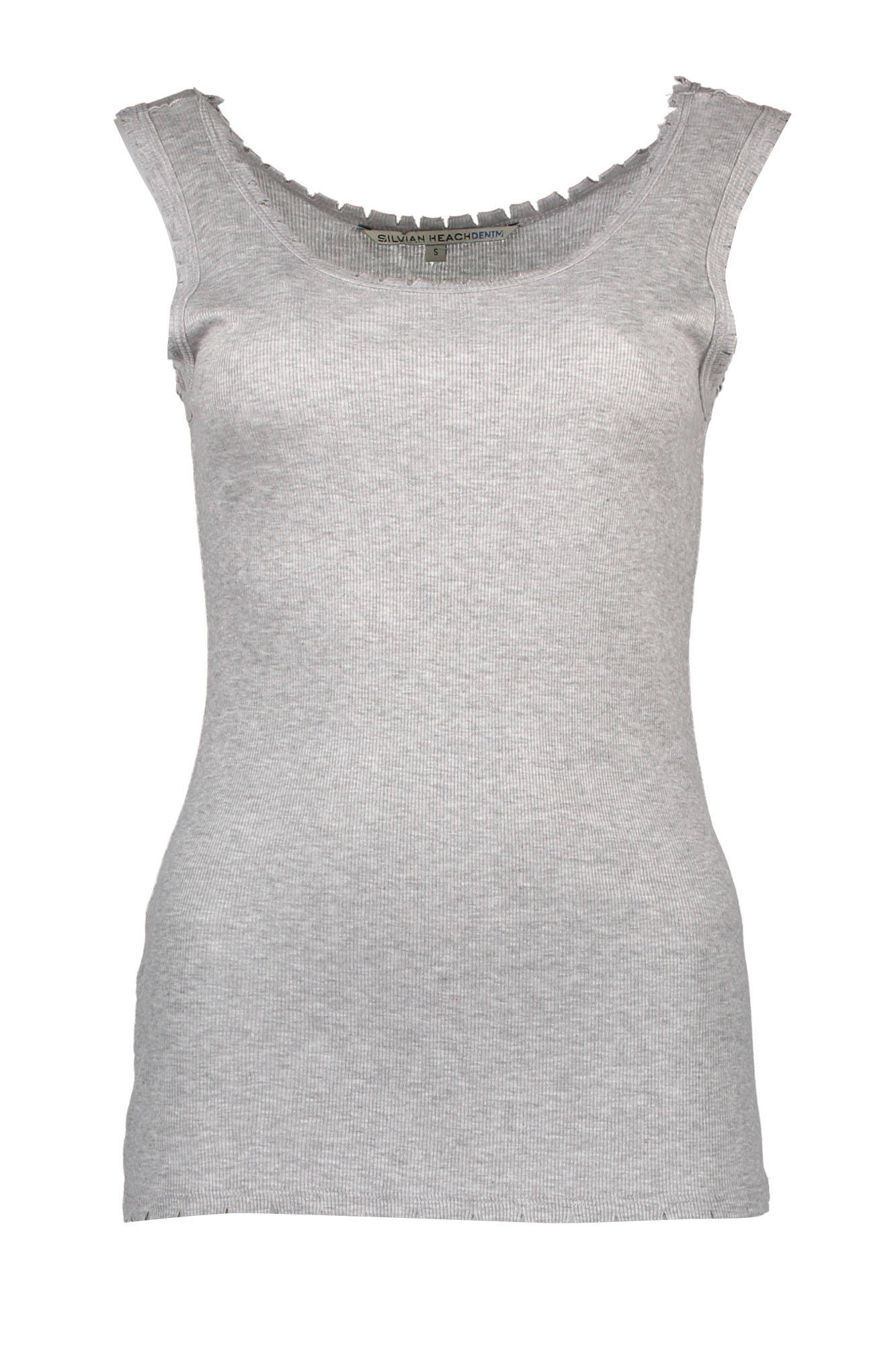 CAMISETA SIN MANGAS GRIS PARA MUJER SILVIAN HEACH 