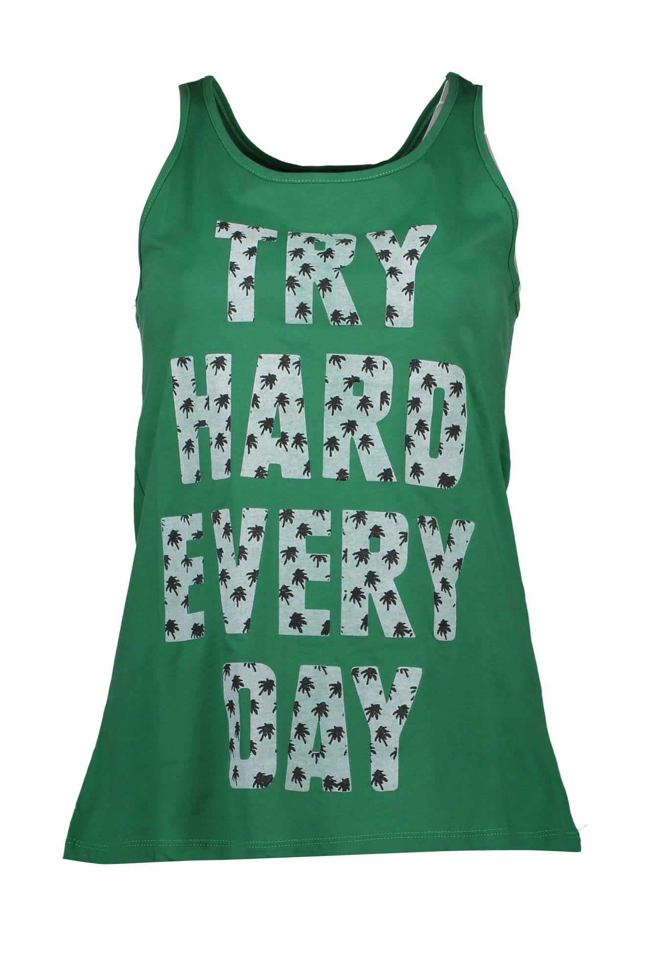 SILVIAN HEACH WOMEN'S GREEN TANK TOP 