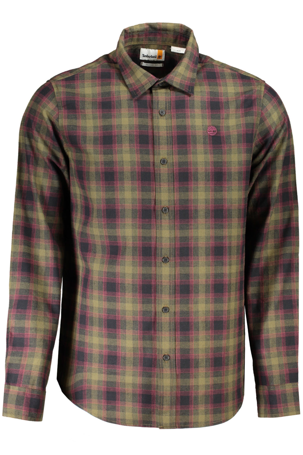 CAMISA DE MANGA LARGA PARA HOMBRE TIMBERLAND, VERDE 