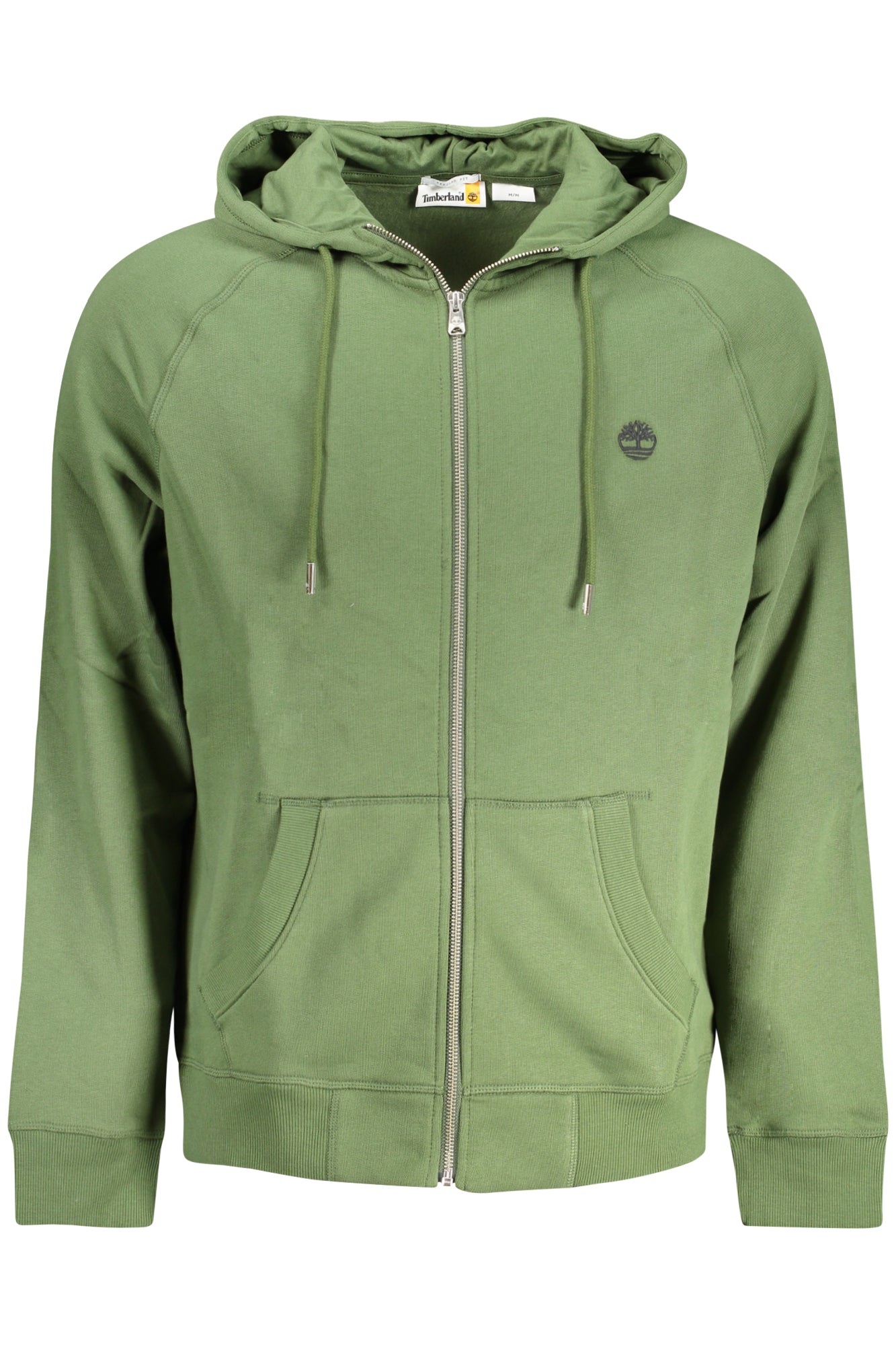TIMBERLAND FELPA CON ZIP UOMO VERDE