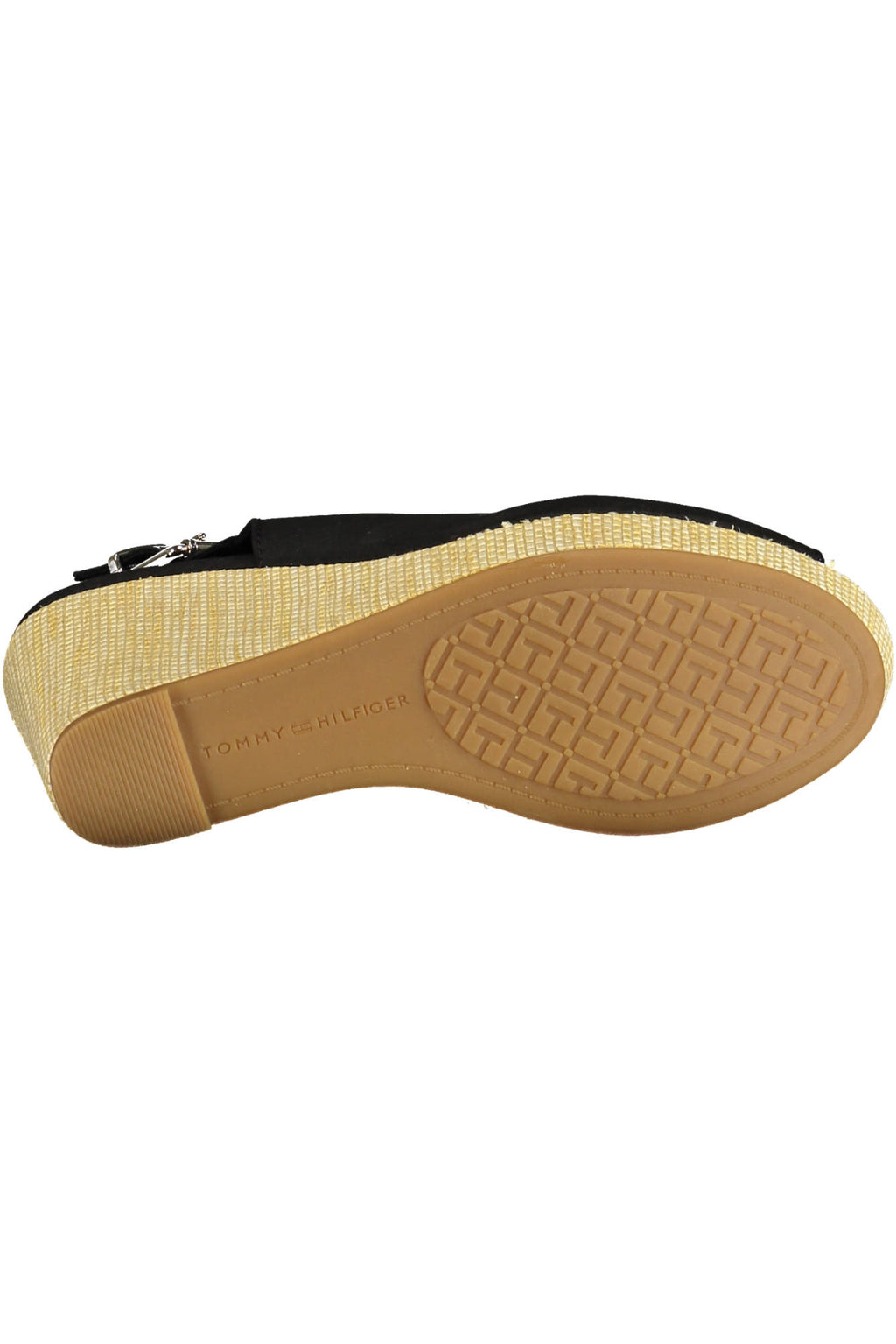 TOMMY HILFIGER WOMEN'S BLACK SANDALS 