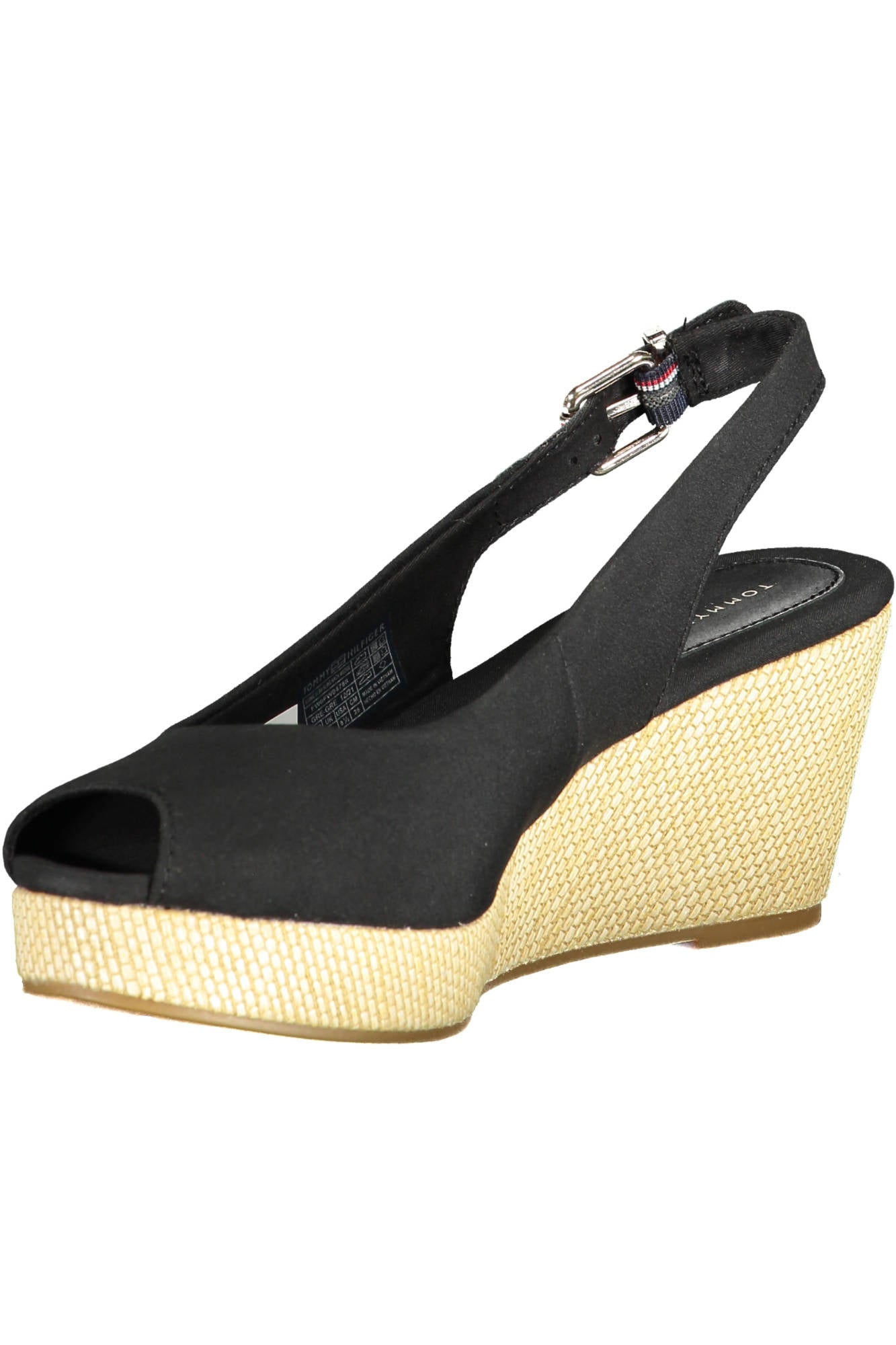 SANDALIAS TOMMY HILFIGER NEGRAS PARA MUJER 